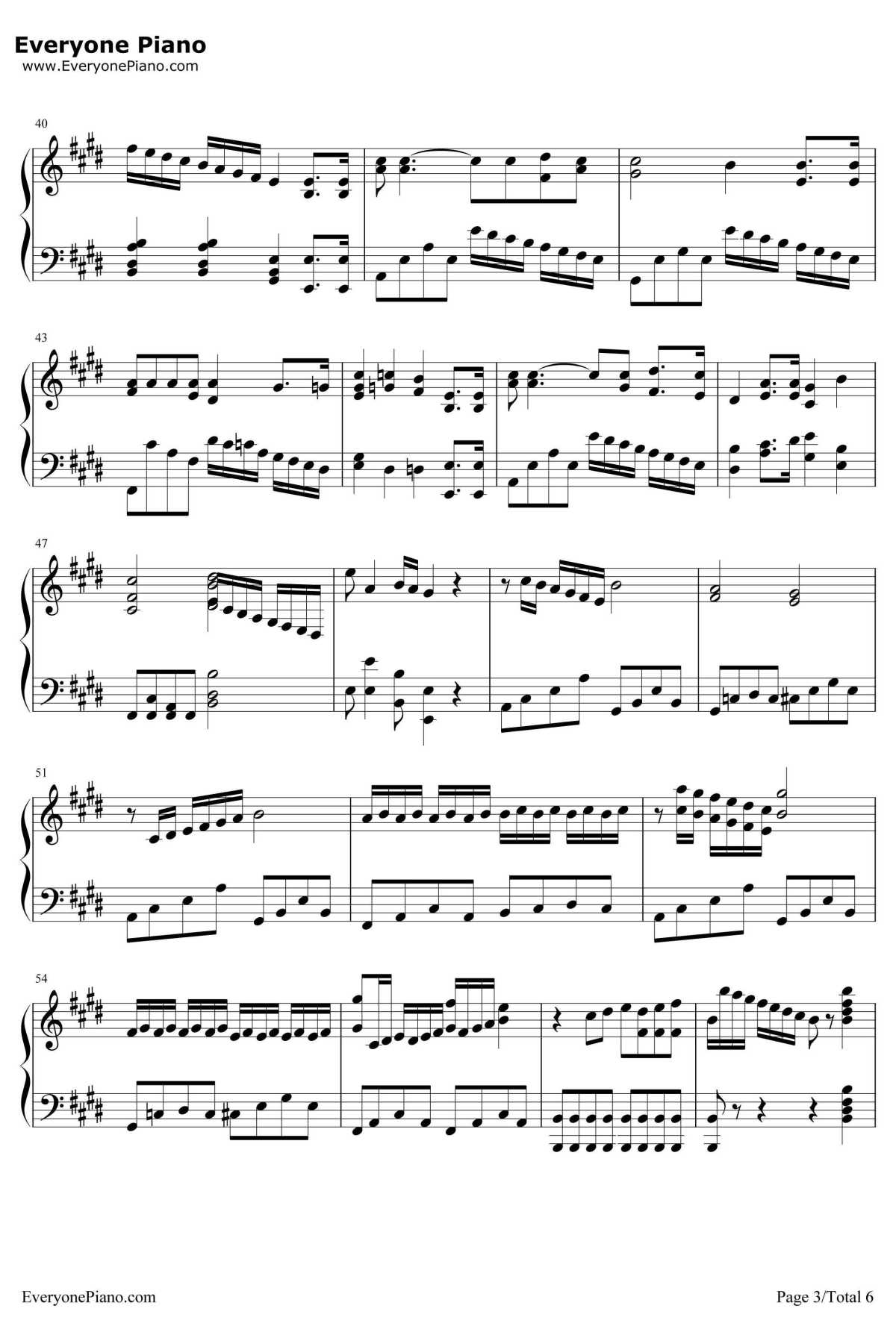 まるかいて地球钢琴谱-浪川大辅-画个圆圆的地球3