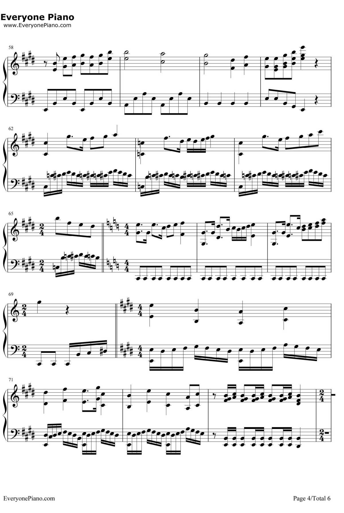 まるかいて地球钢琴谱-浪川大辅-画个圆圆的地球4