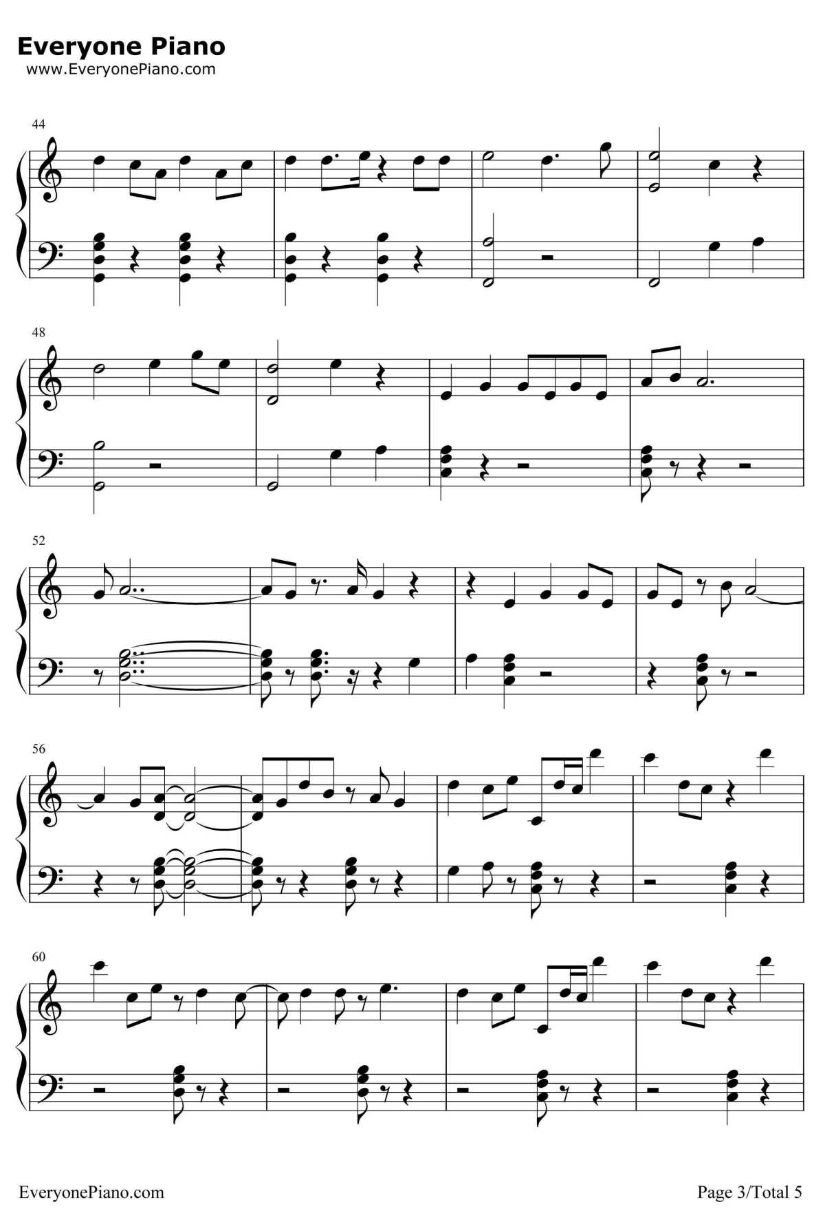 Secrets钢琴谱-TheWeeknd3