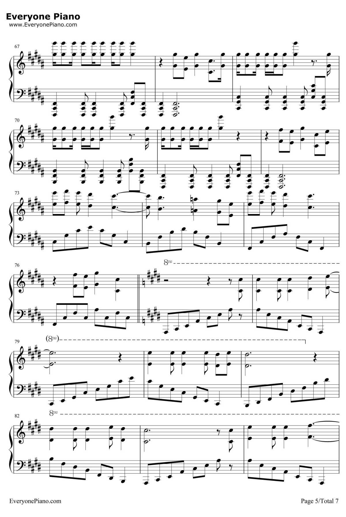 The Fox钢琴谱-Ylvis-挪威组合5