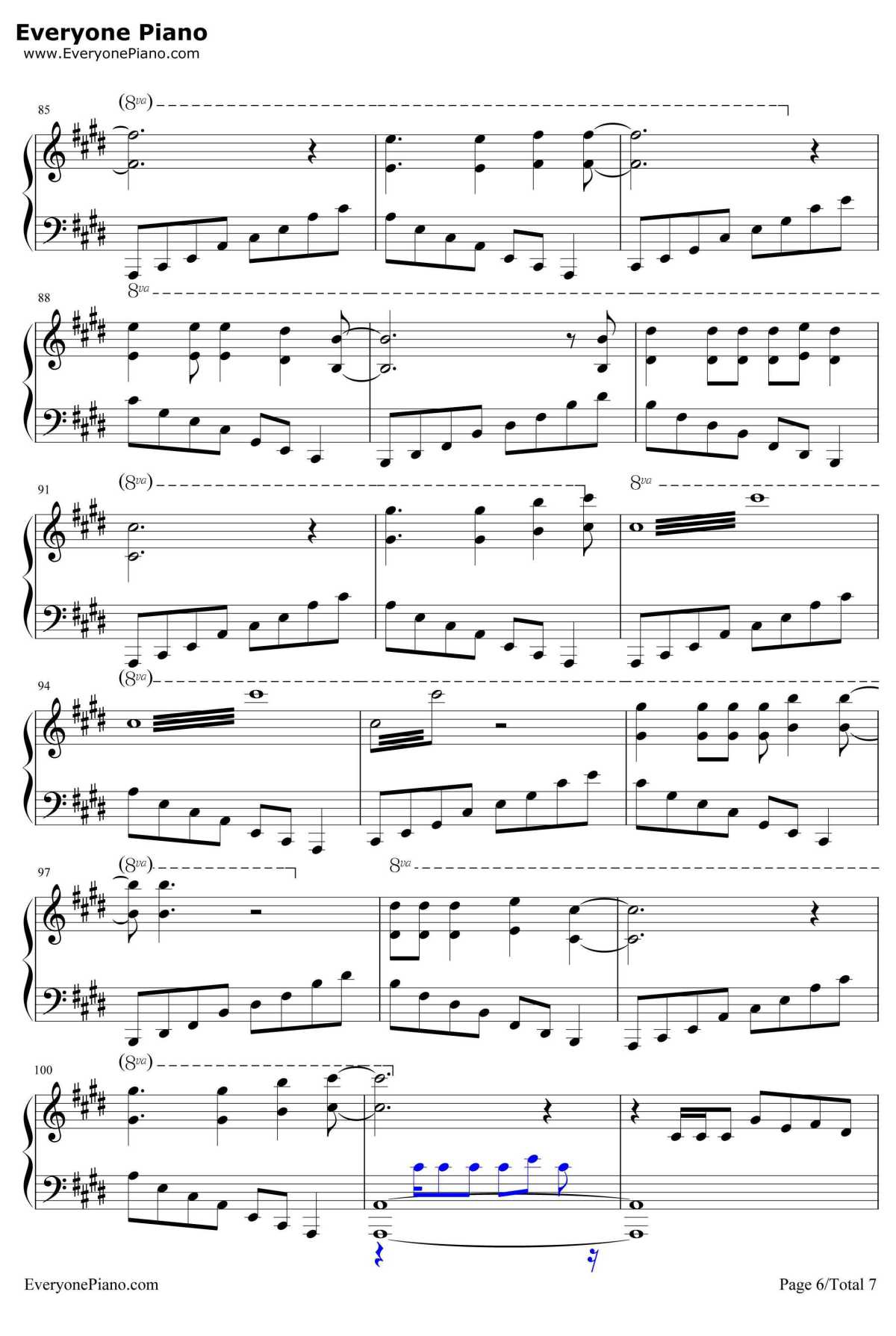 The Fox钢琴谱-Ylvis-挪威组合6