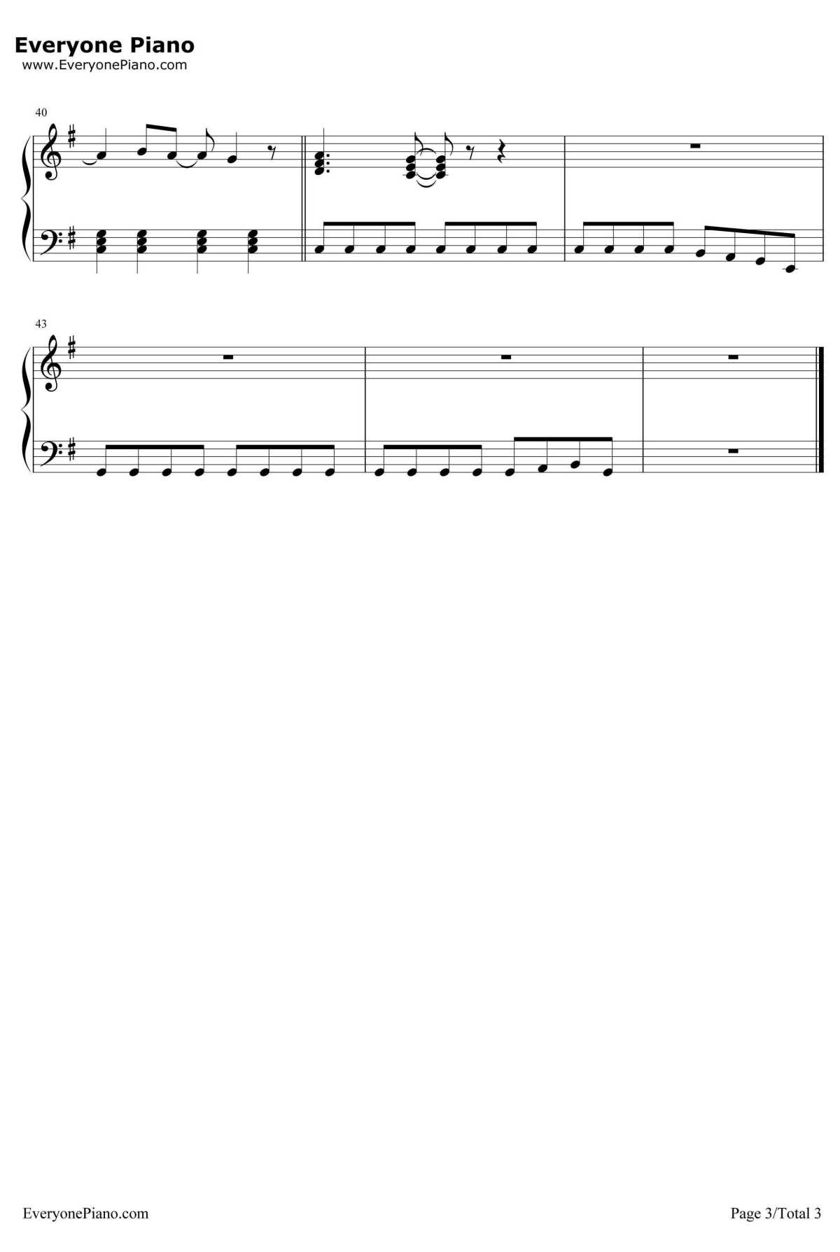 Don't Stop Believing钢琴谱-Journey3