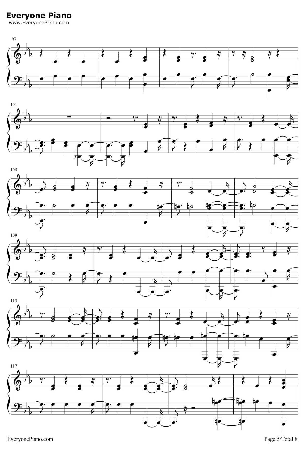 Free Me钢琴谱-Sia5