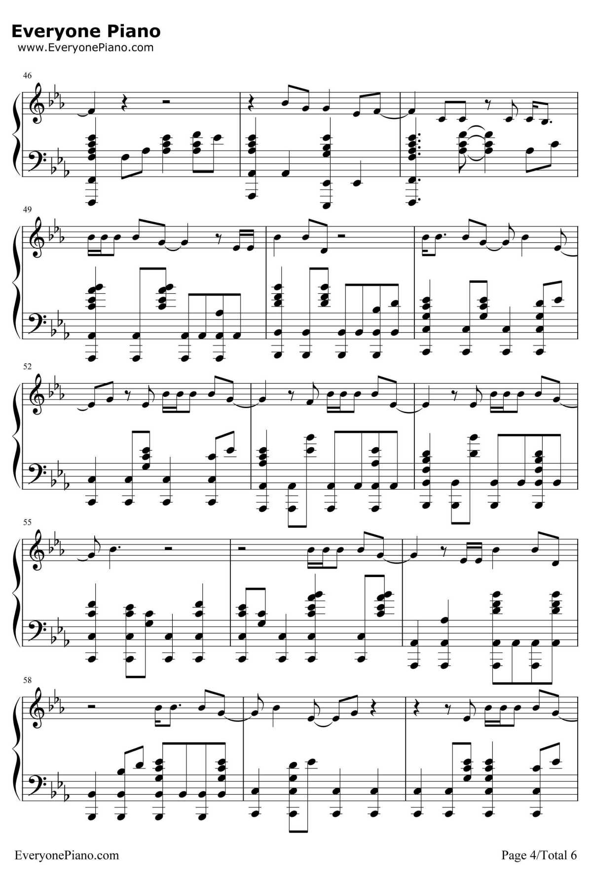 Running Up That Hill钢琴谱-KateBush-RunningUpThatHill4