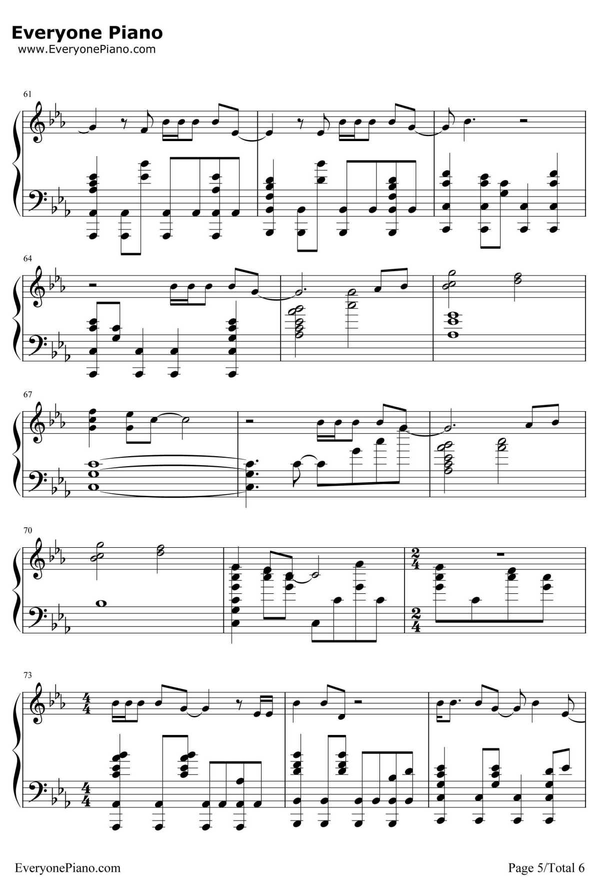 Running Up That Hill钢琴谱-KateBush-RunningUpThatHill5