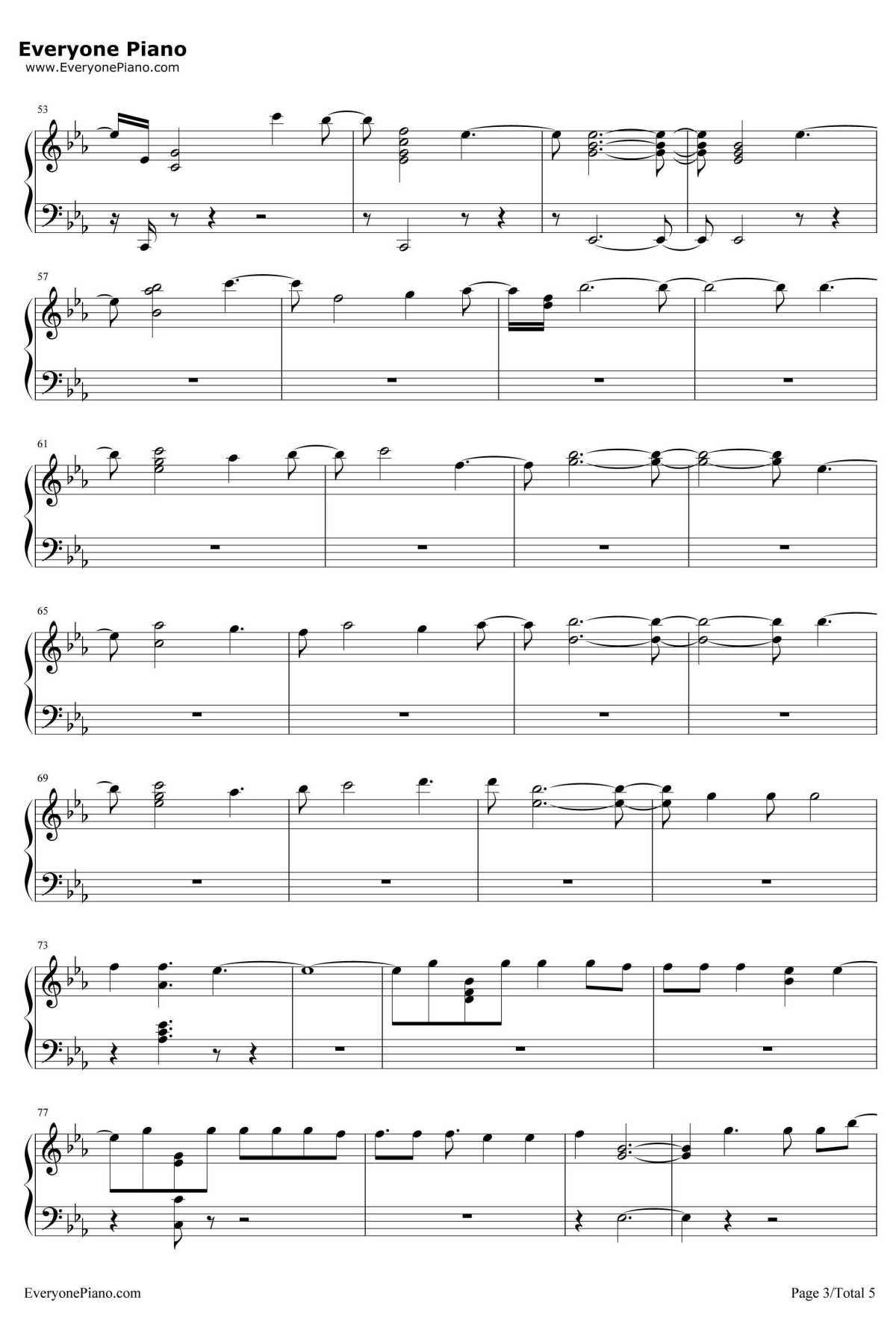 Hopeless钢琴谱-Halsey3