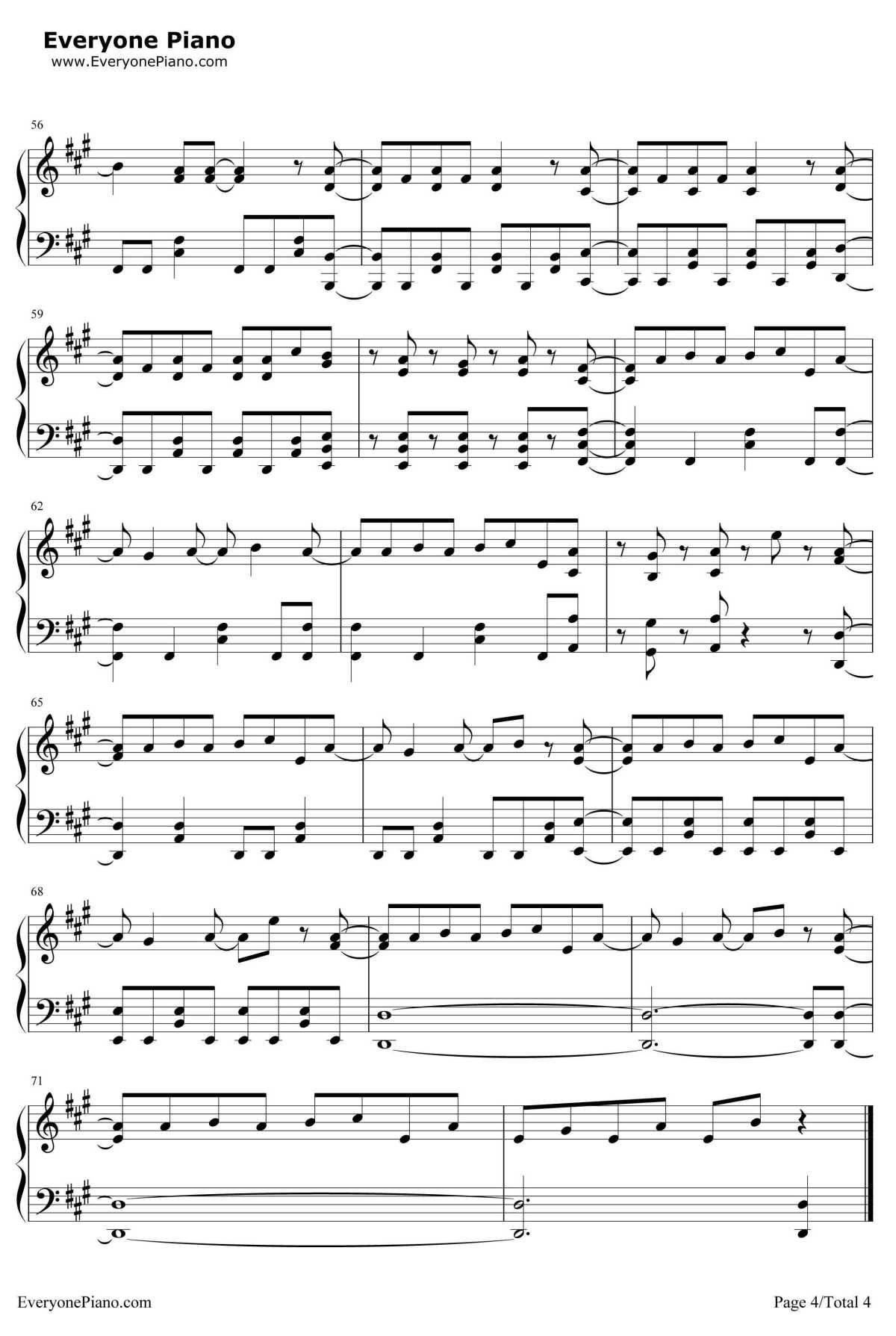 Blow Out钢琴谱-铃木木乃美-不正经的魔术讲师与禁忌教典OP4