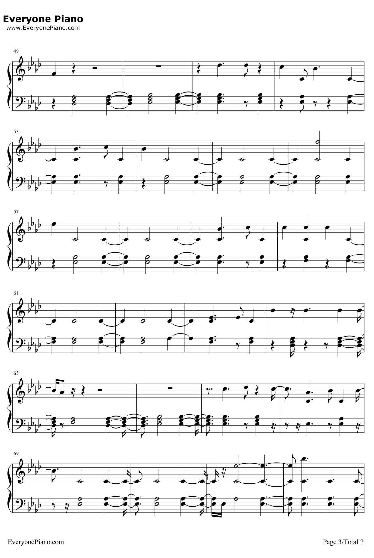 Selfish钢琴谱-FutureftRihanna3