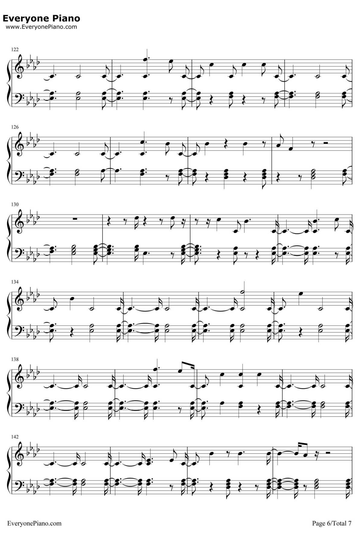 Selfish钢琴谱-FutureftRihanna6