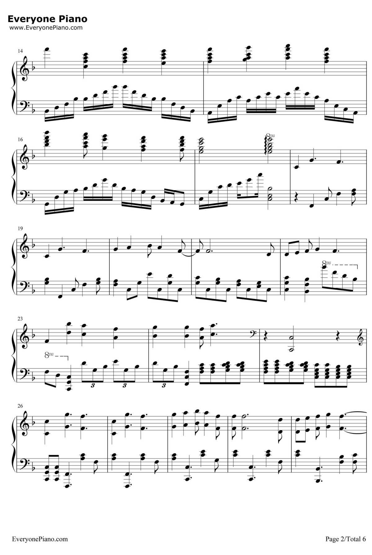 それは仆たちの奇迹钢琴谱-μ's-LoveLiveOP22