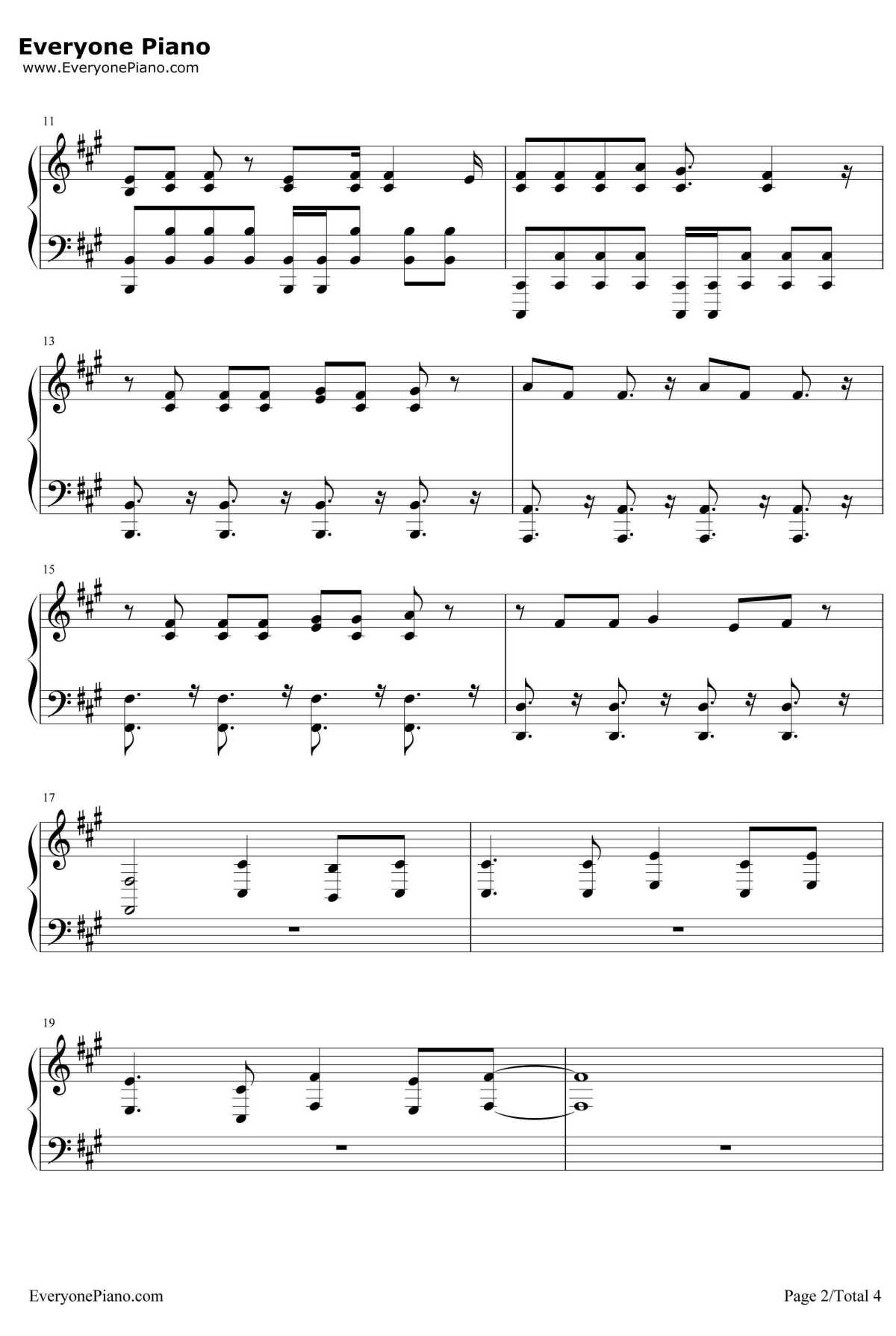 sh0ut钢琴谱-SawanoHiroyuki[nZk]:Tielle&Gemie-ReCREATORSOP2