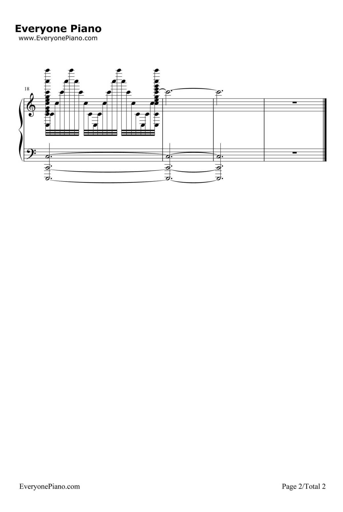 生日快乐疯狂变奏曲钢琴谱-HappyBirthdaytoyou2