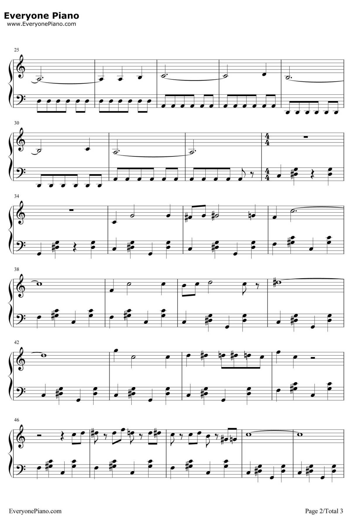 神探夏洛克主题曲钢琴谱-DavidArnoldandMichaelPrice-简单版2