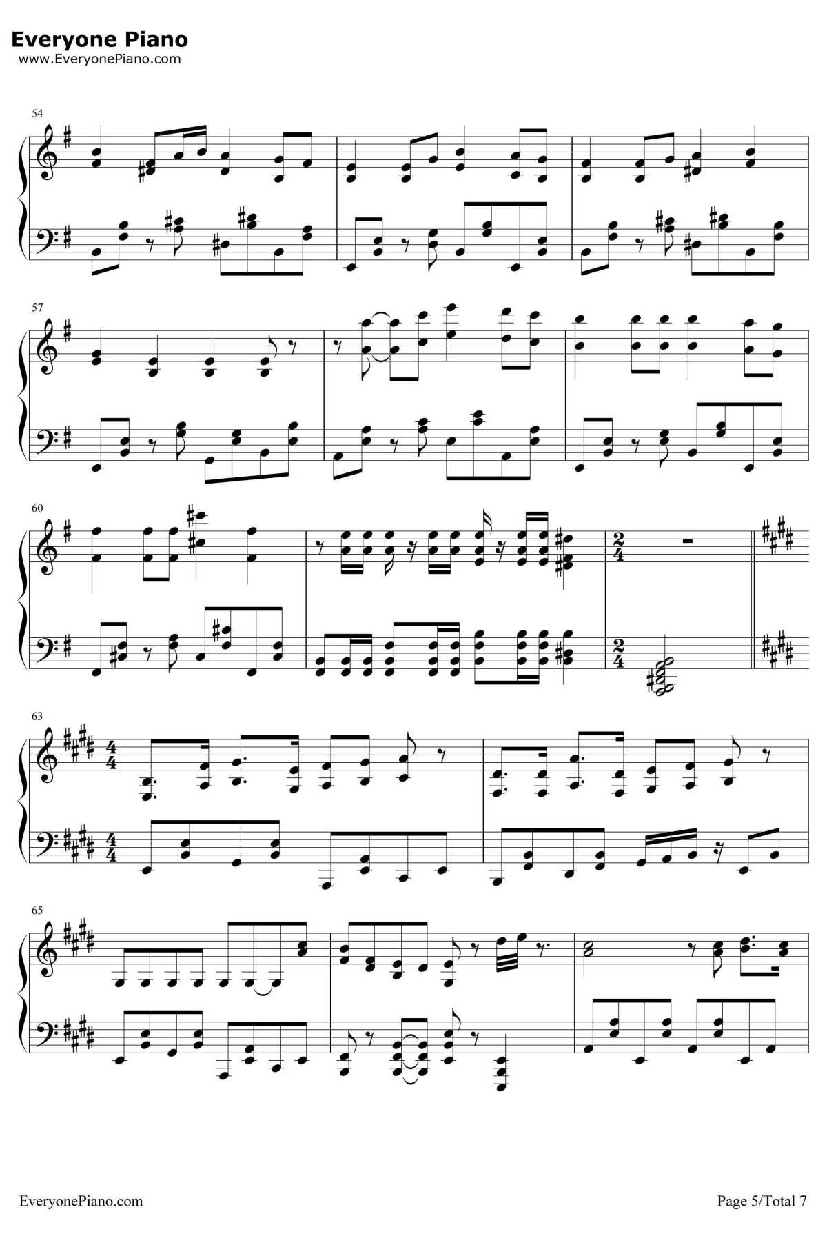 まるかいて地球钢琴谱-浪川大辅-まるかいて地球5