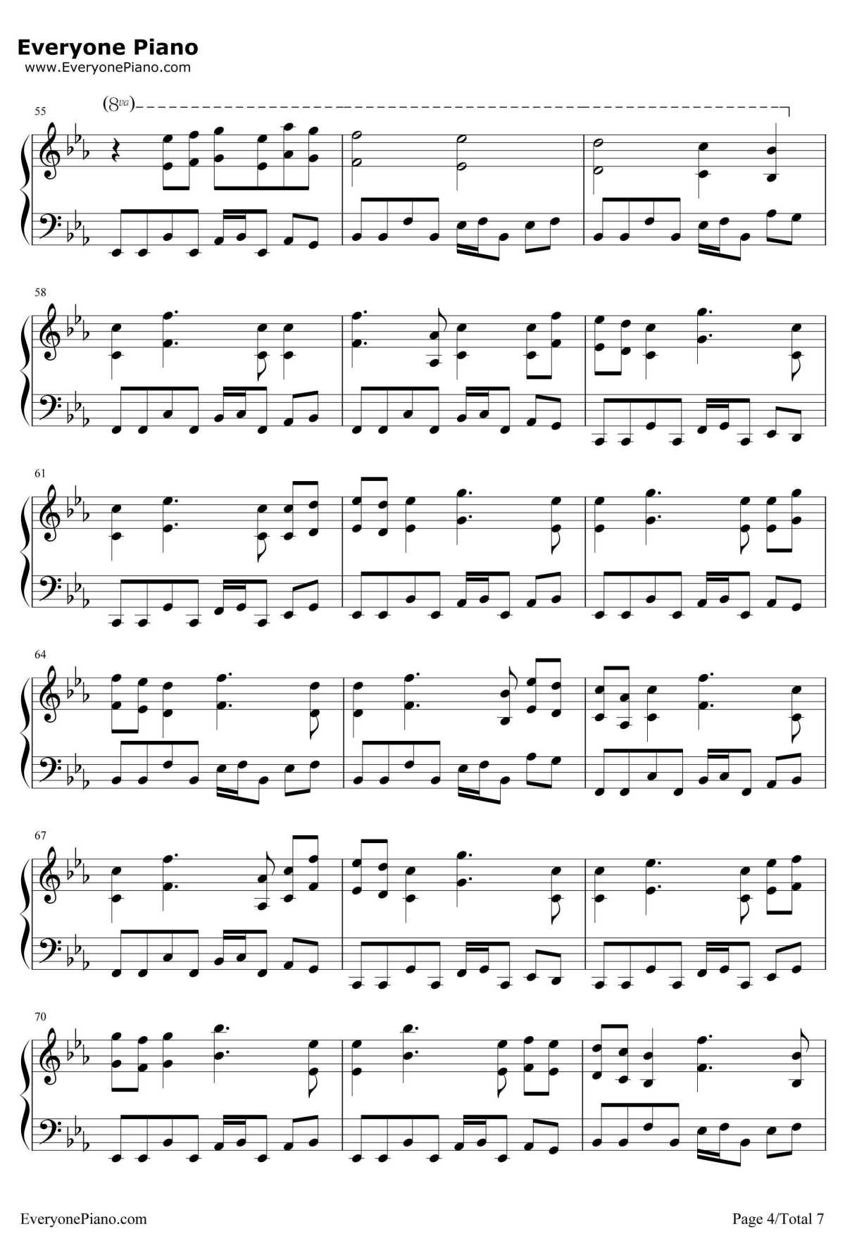 Immortal钢琴谱-ThomasBergersen4