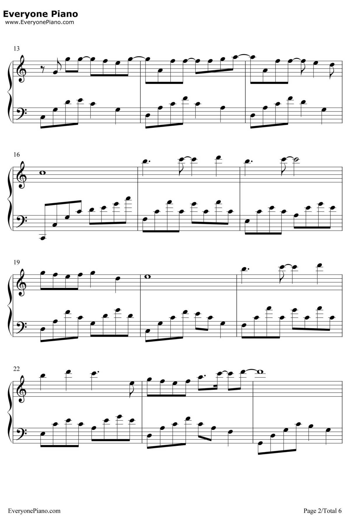 Good Bye My Love钢琴谱-何俊明-放羊的星星OST2