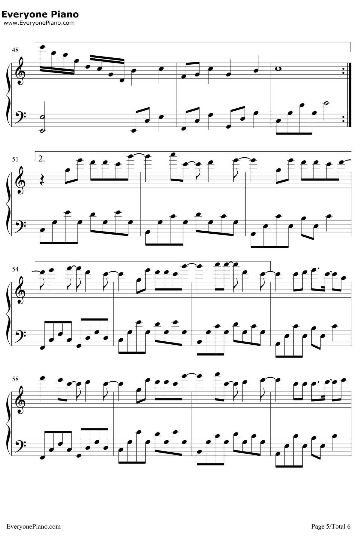 Good Bye My Love钢琴谱-何俊明-放羊的星星OST5