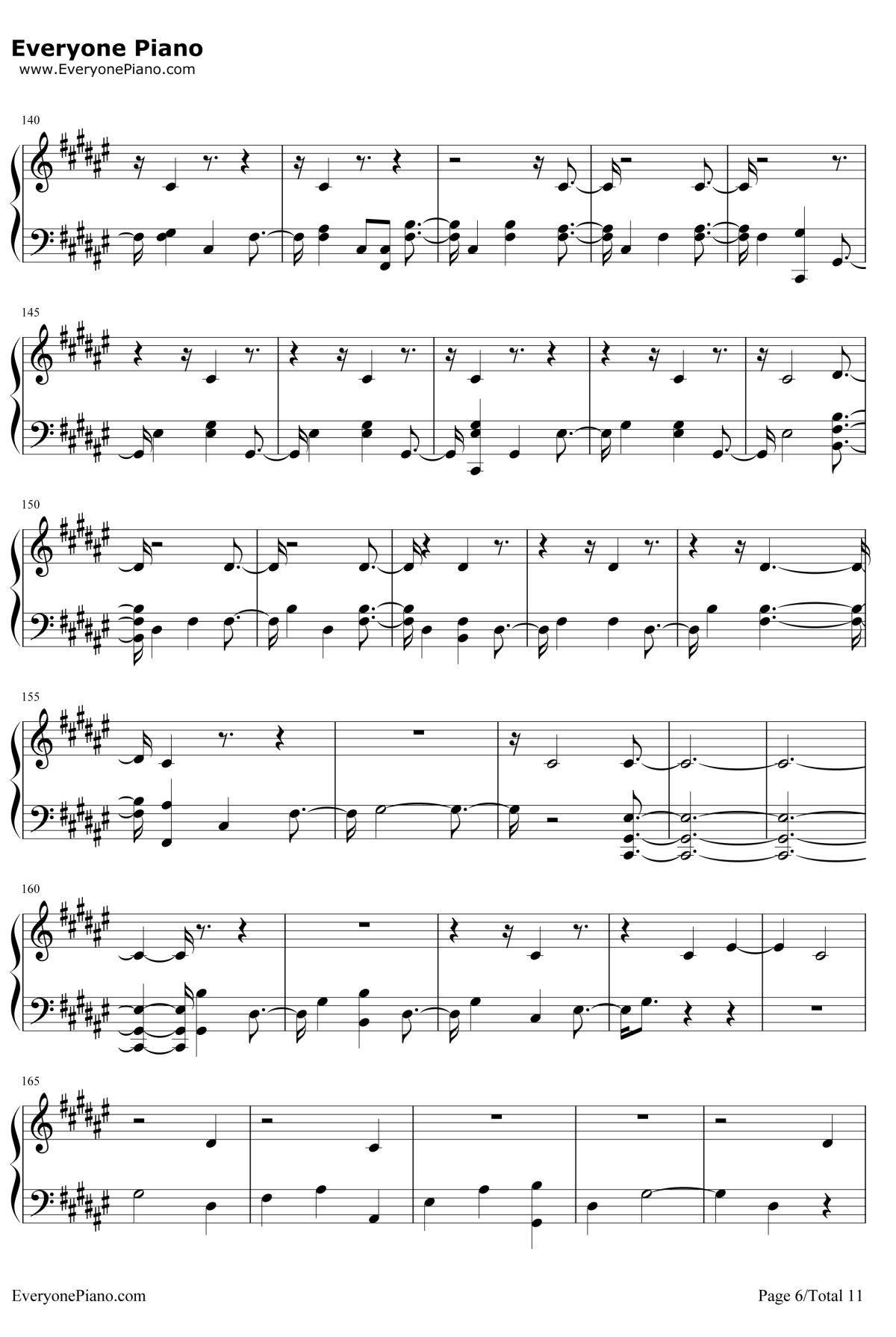 Miracles Some one Special钢琴谱-ColdplayftBigSean6