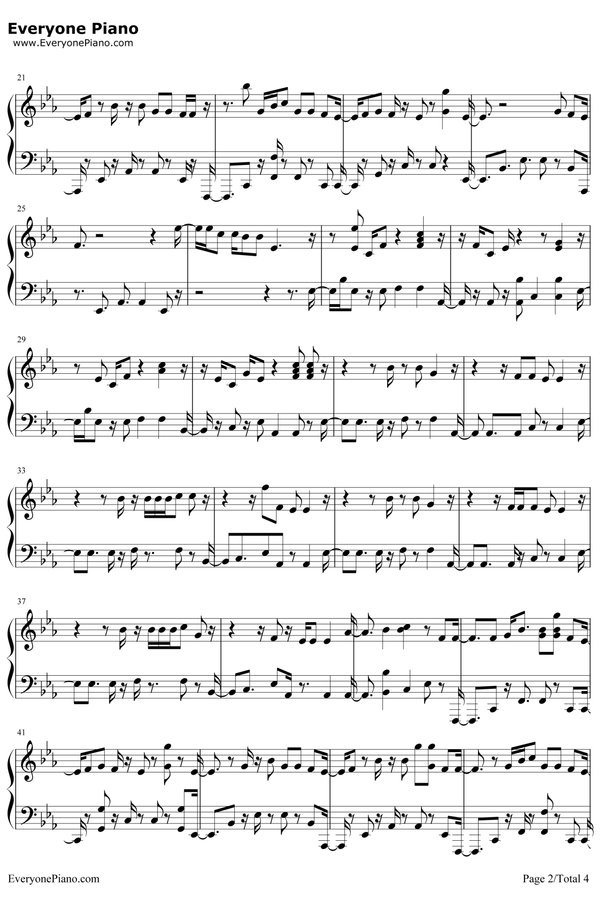 Hard Times钢琴谱-Paramore2