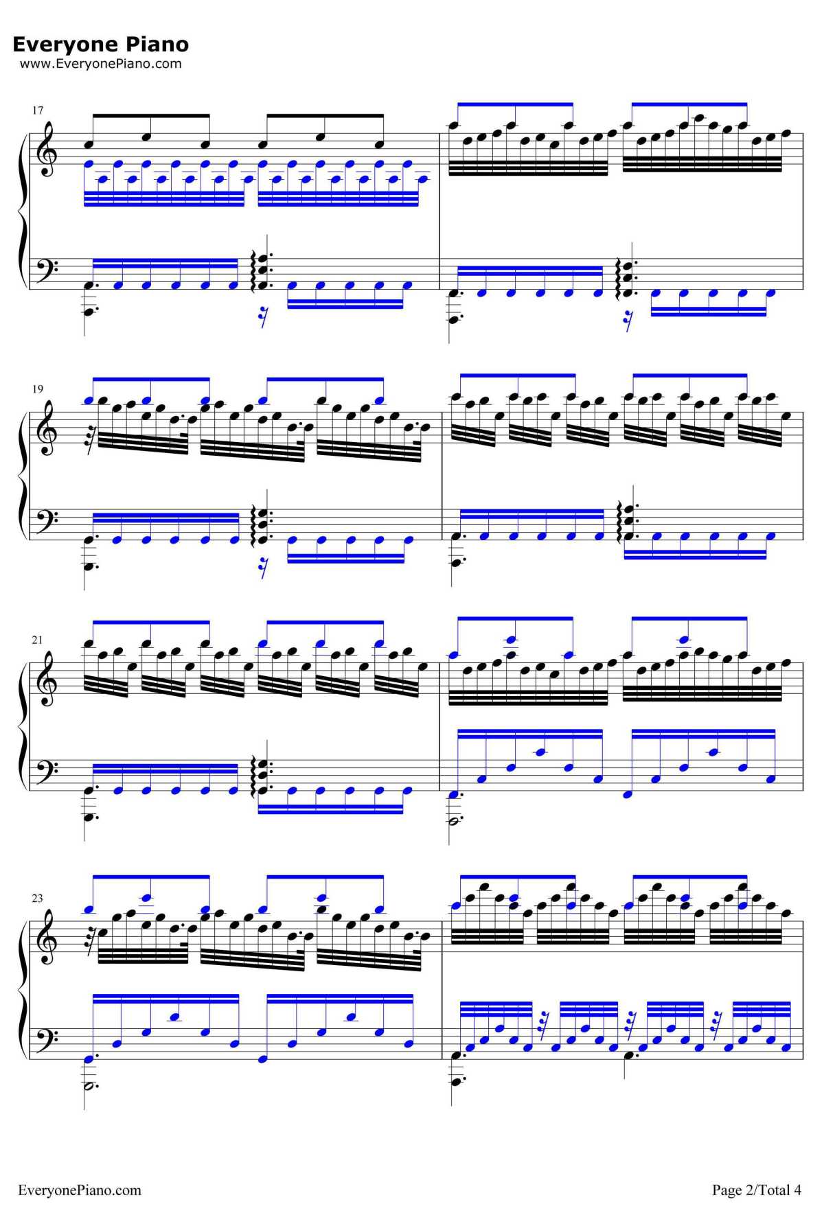 Cornfield Chase钢琴谱-HansZimmer-星际穿越OST2