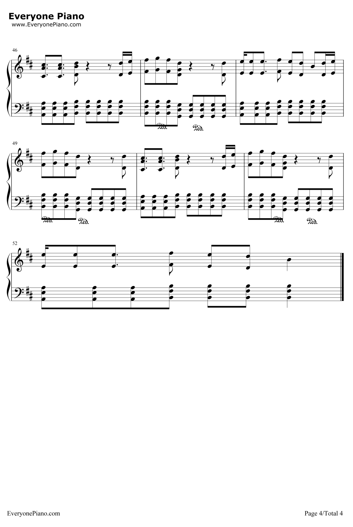 Mama钢琴谱-JonasBlue4