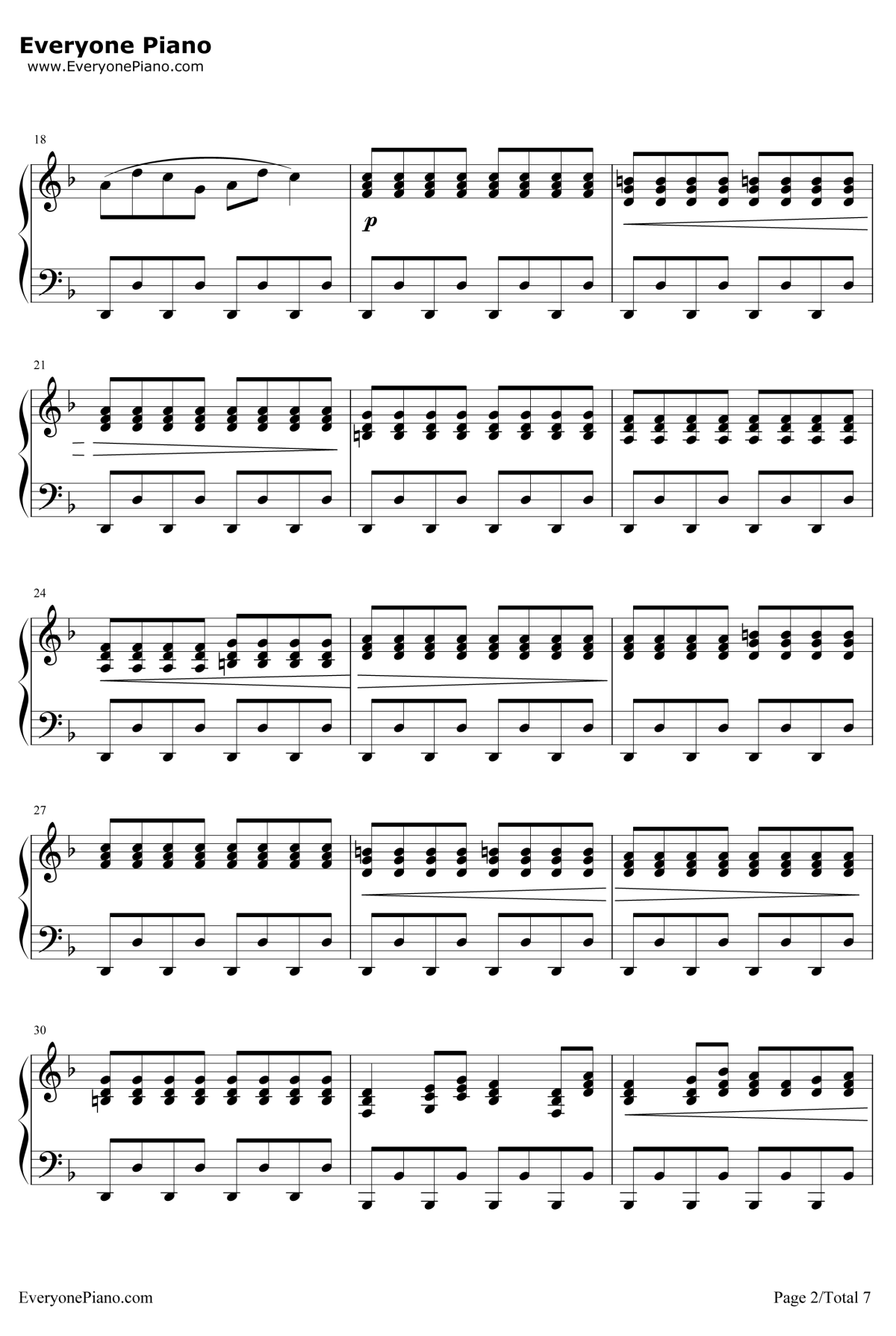 The Man With The Machine Gun钢琴谱-植松伸夫-最终幻想ⅧBGM2