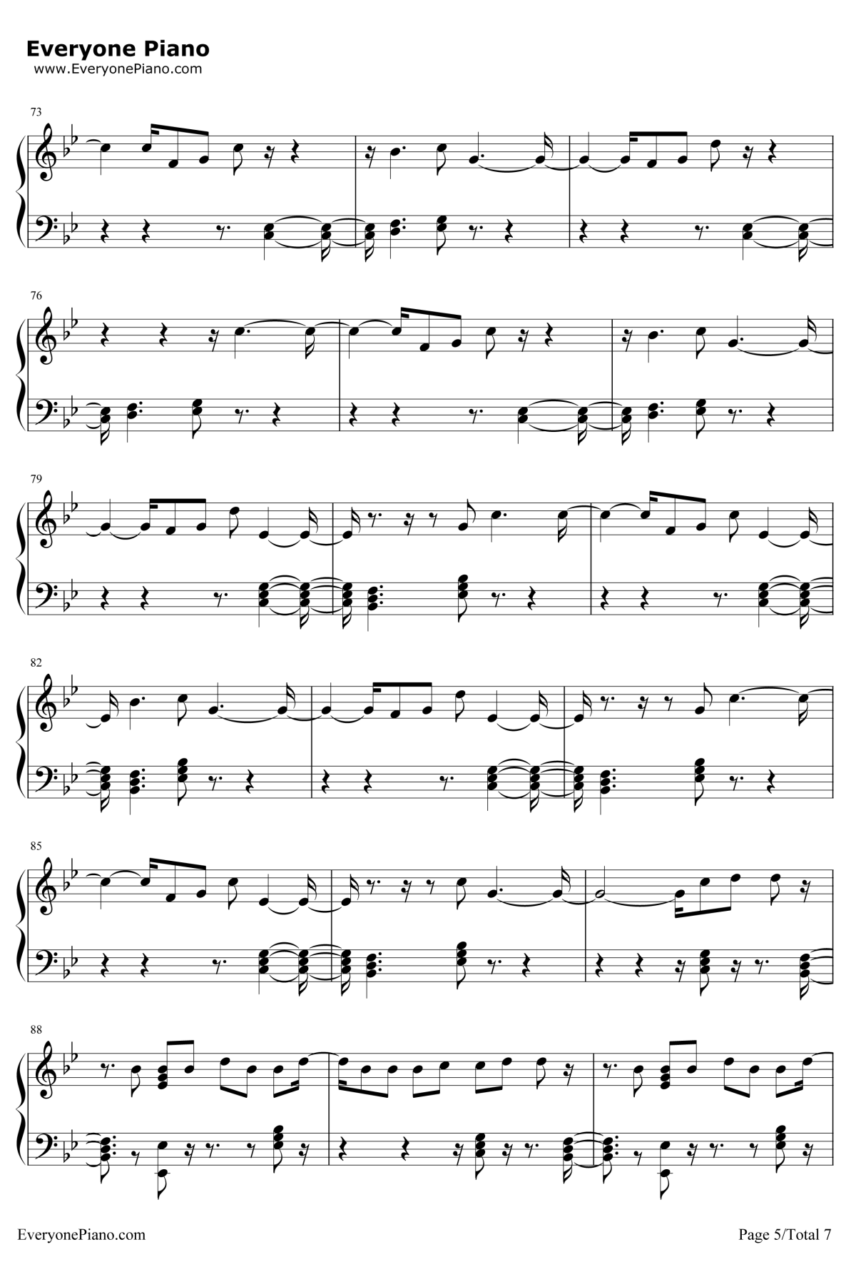 Would You Ever钢琴谱-SkrillexPooBear5