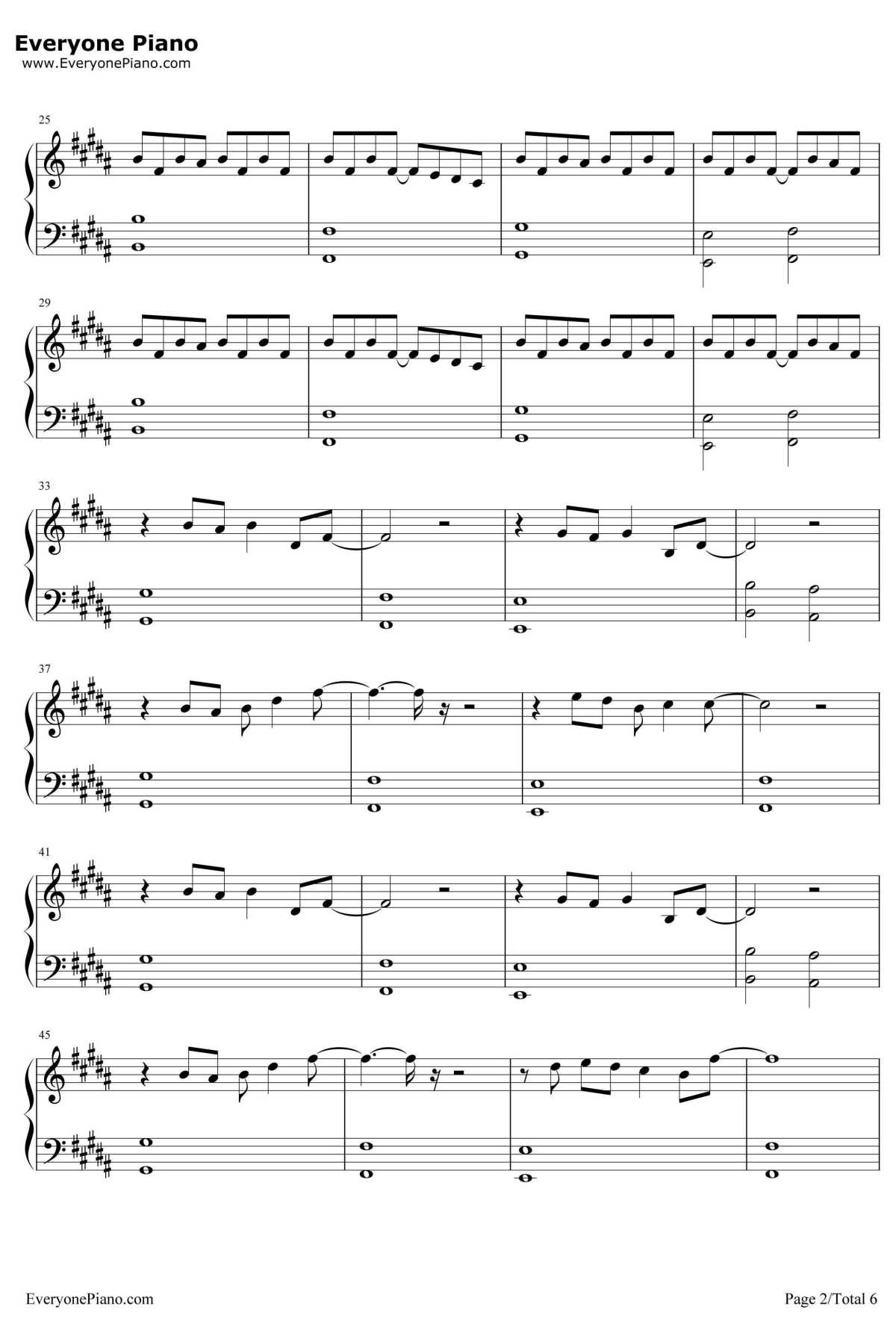 加油AMIGO钢琴谱-TFBOYS-我们的少年时代OP2