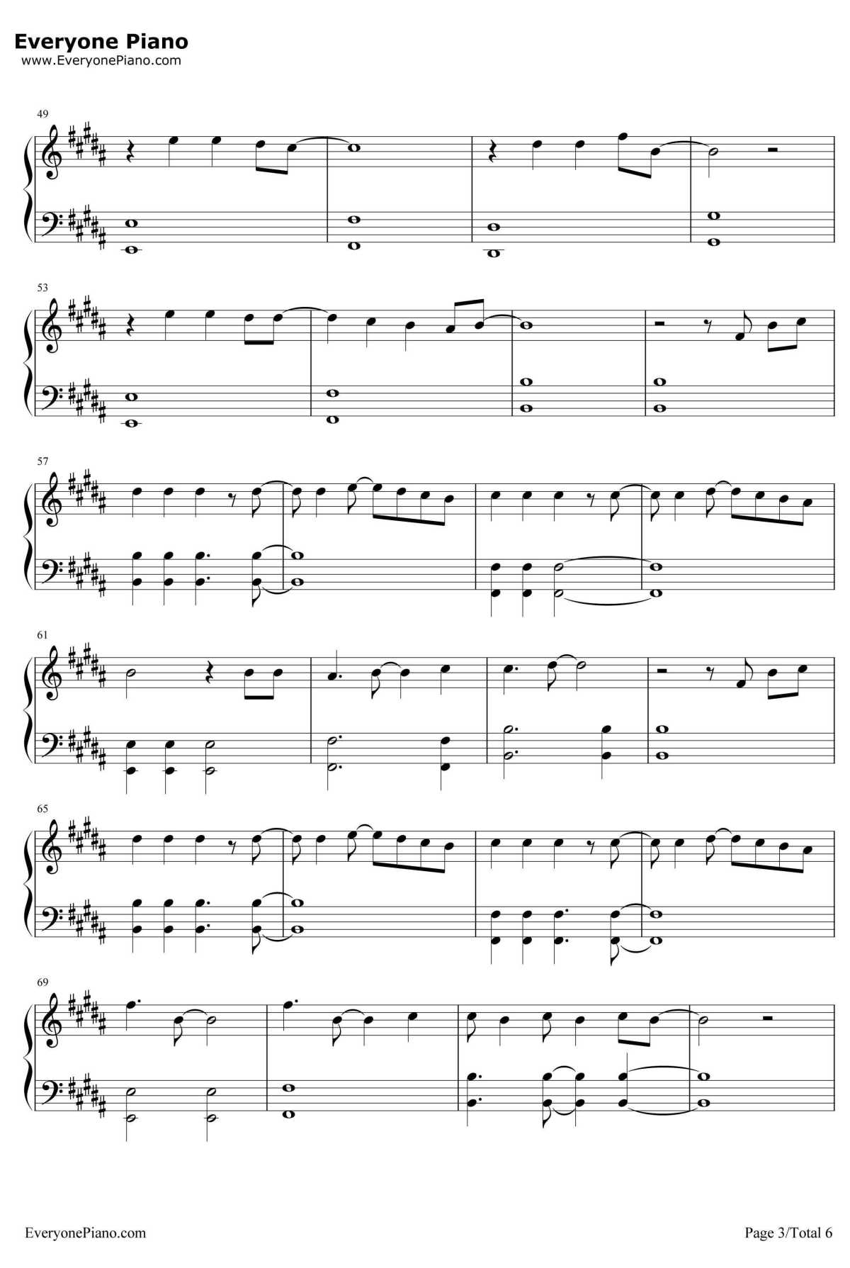 加油AMIGO钢琴谱-TFBOYS-我们的少年时代OP3