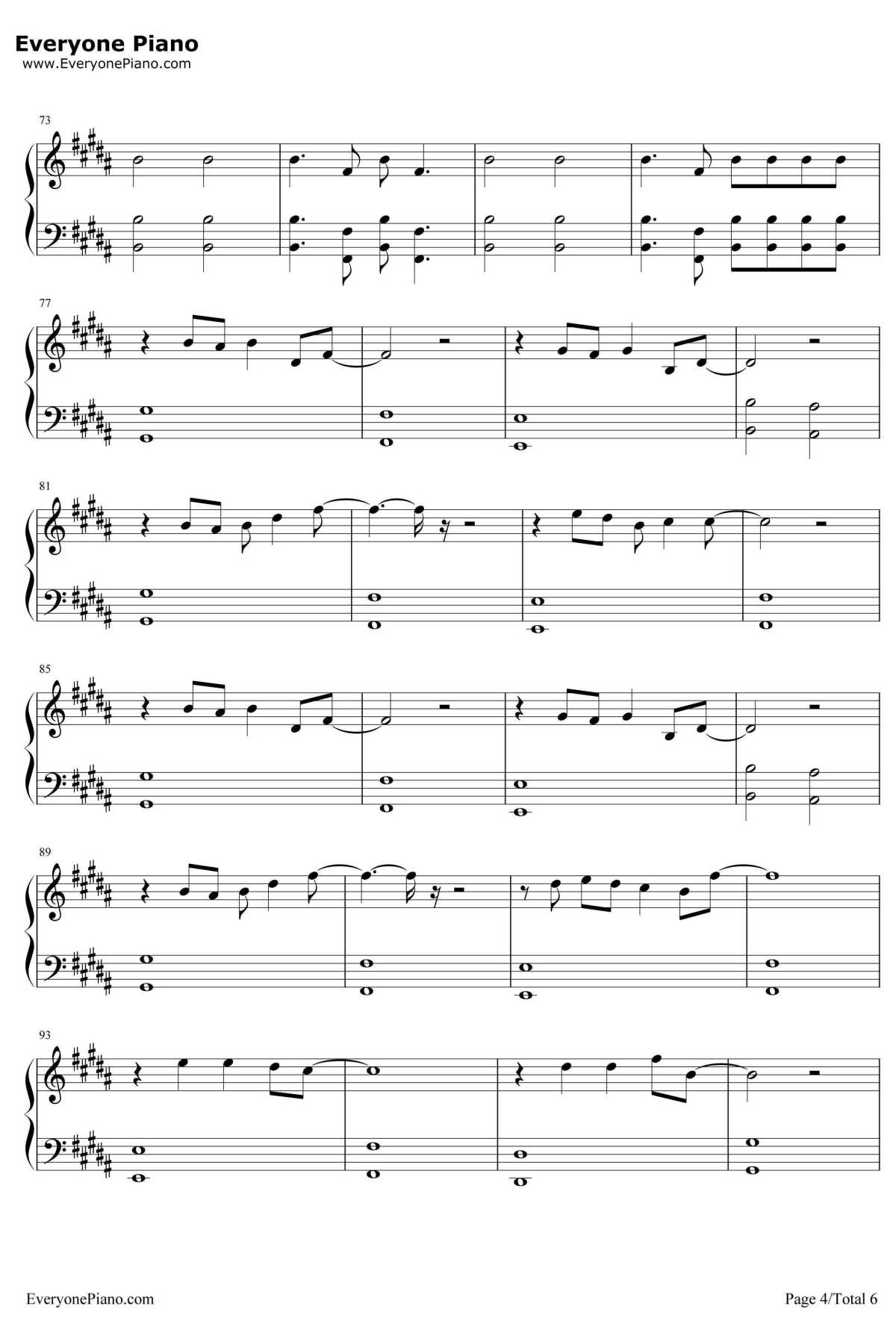 加油AMIGO钢琴谱-TFBOYS-我们的少年时代OP4