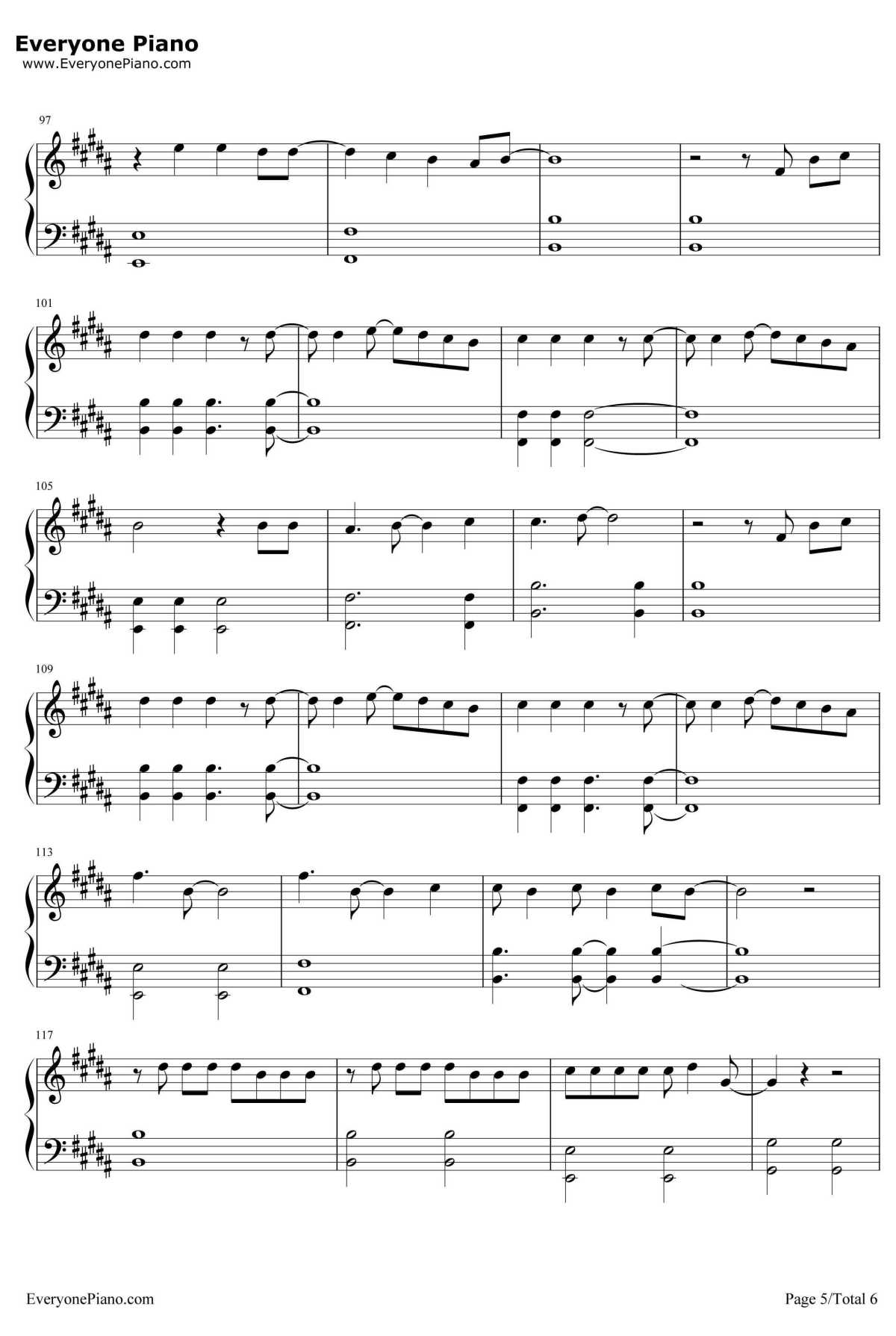 加油AMIGO钢琴谱-TFBOYS-我们的少年时代OP5