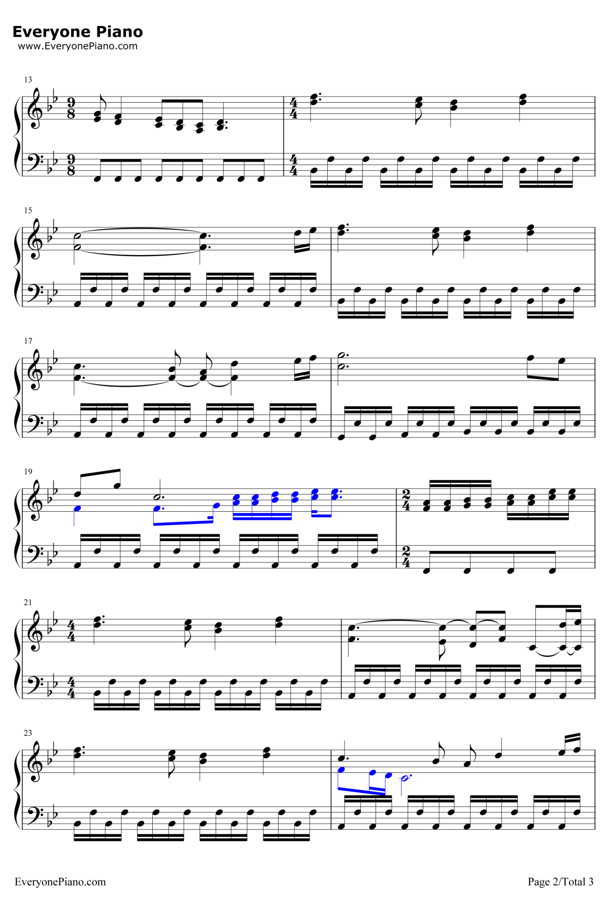 The Beginning of the Partnership钢琴谱-StephenWarbeck-莎翁情史OST2