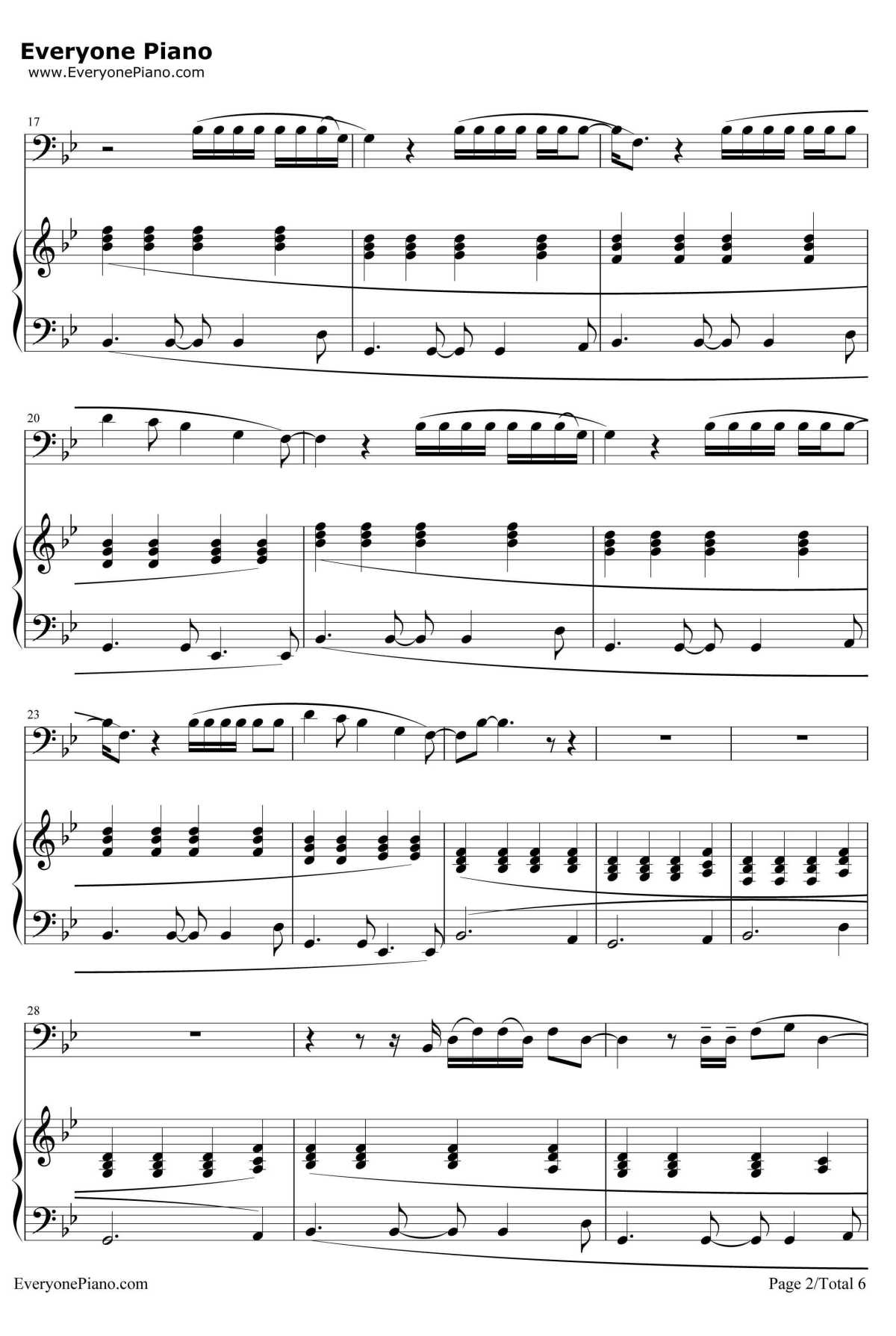 Just A Little Bit Of Your Heart钢琴谱-ArianaGrande2