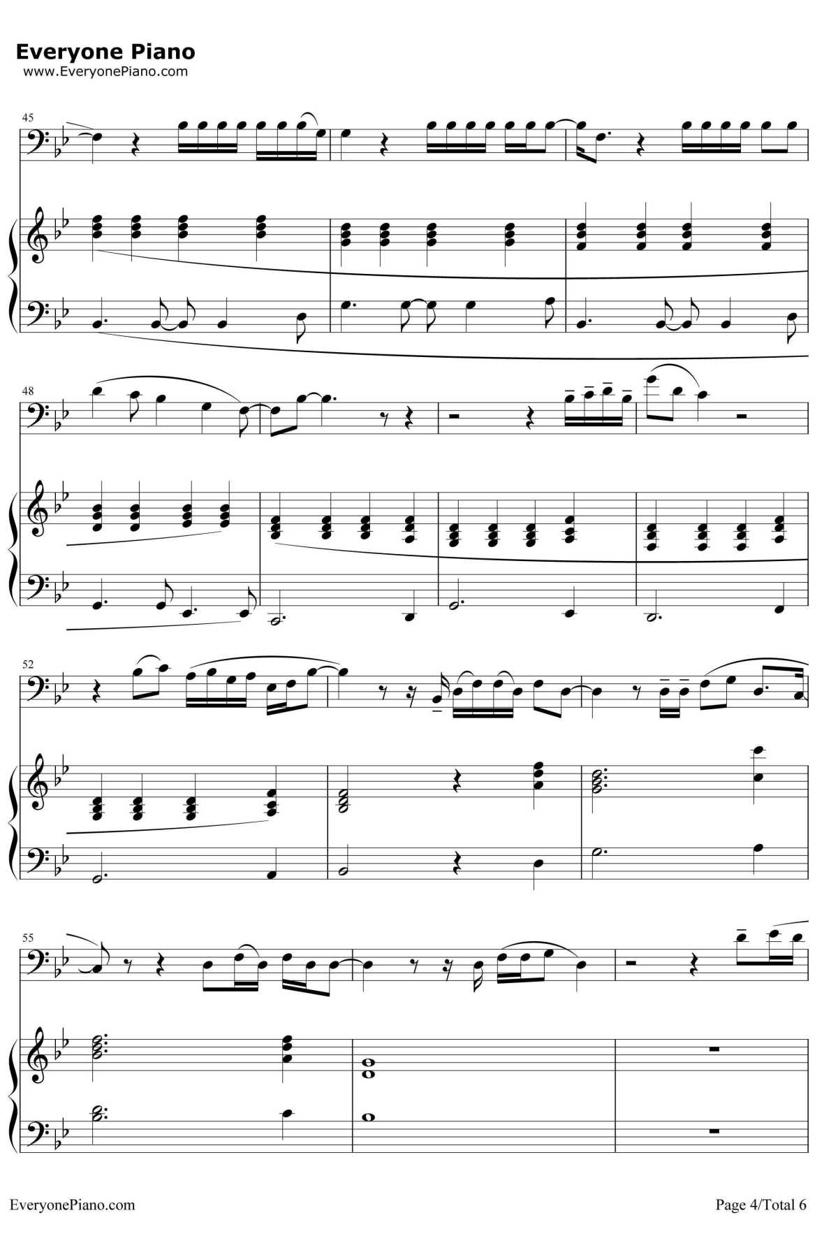 Just A Little Bit Of Your Heart钢琴谱-ArianaGrande4