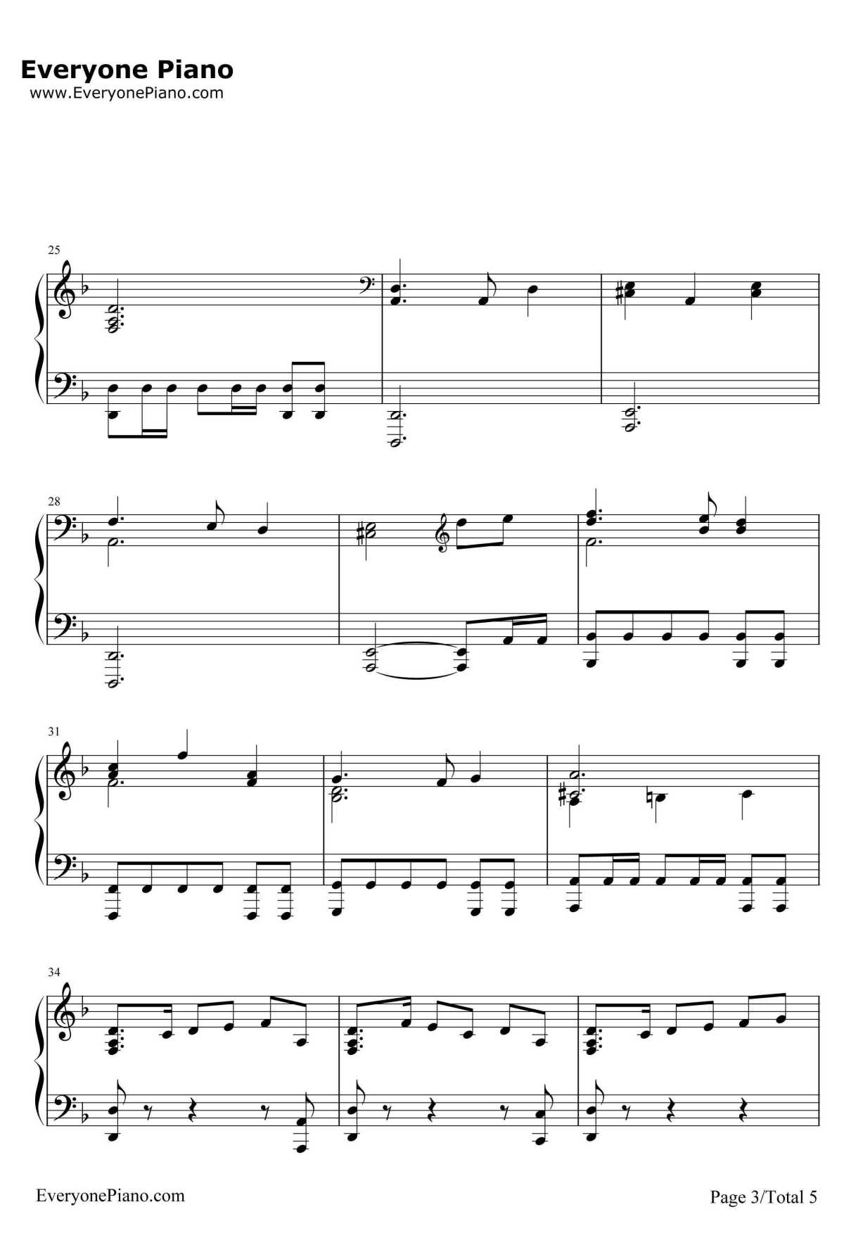 The Medallion Calls钢琴谱-HansZimmer-《加勒比海盗》OST3