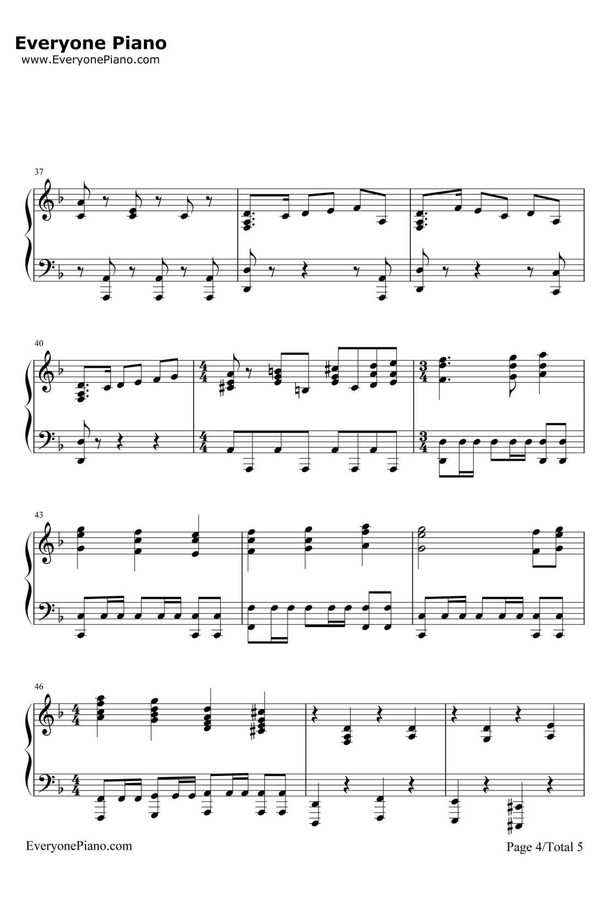 The Medallion Calls钢琴谱-HansZimmer-《加勒比海盗》OST4