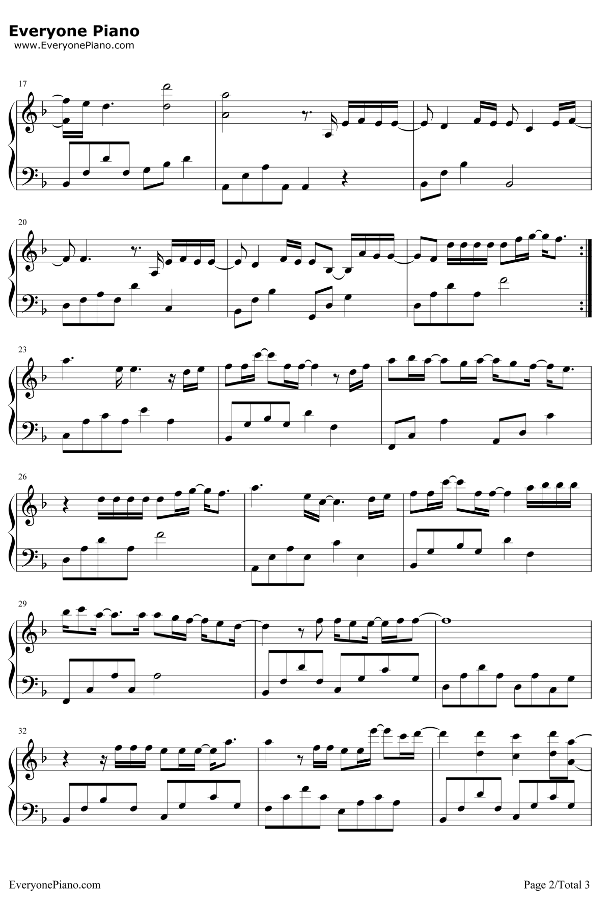 再次见到你钢琴谱-金娜英MadClown-OnceAgain-太阳的后裔OST2