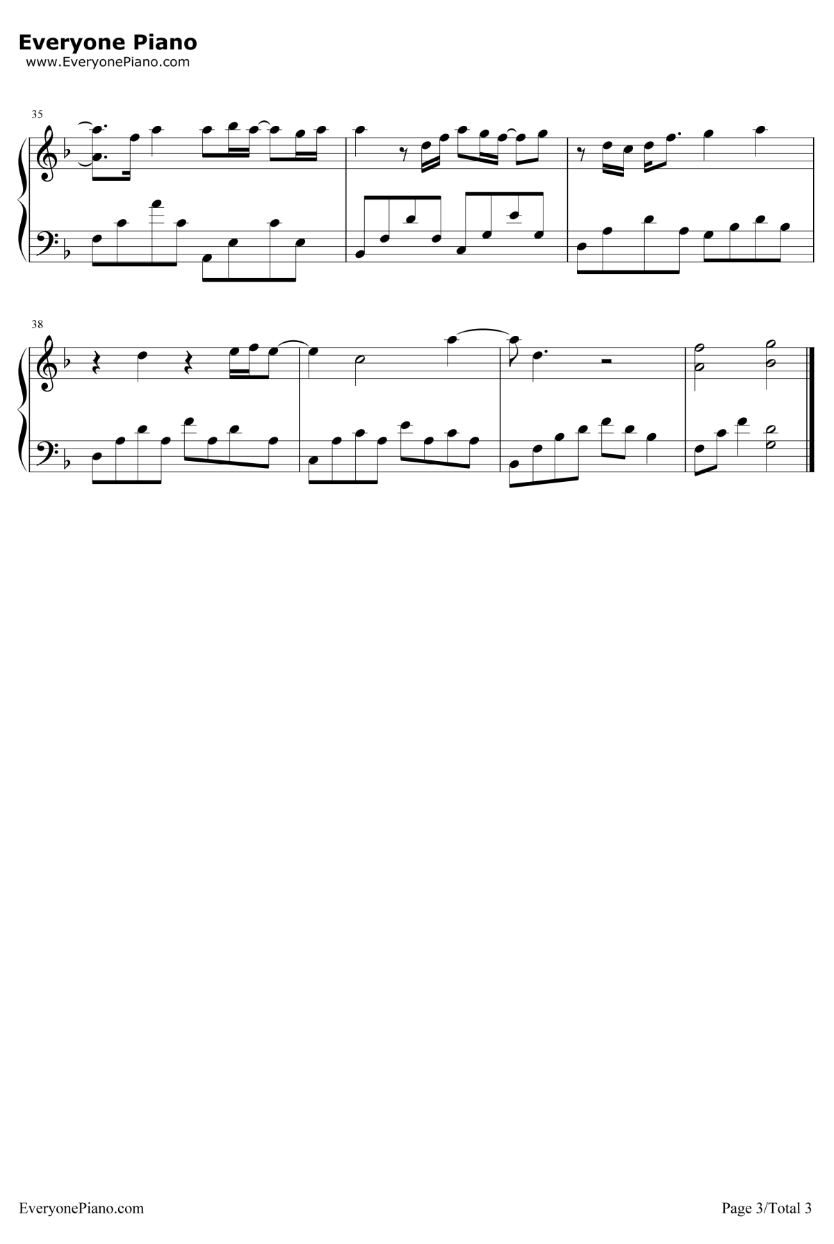 再次见到你钢琴谱-金娜英MadClown-OnceAgain-太阳的后裔OST3