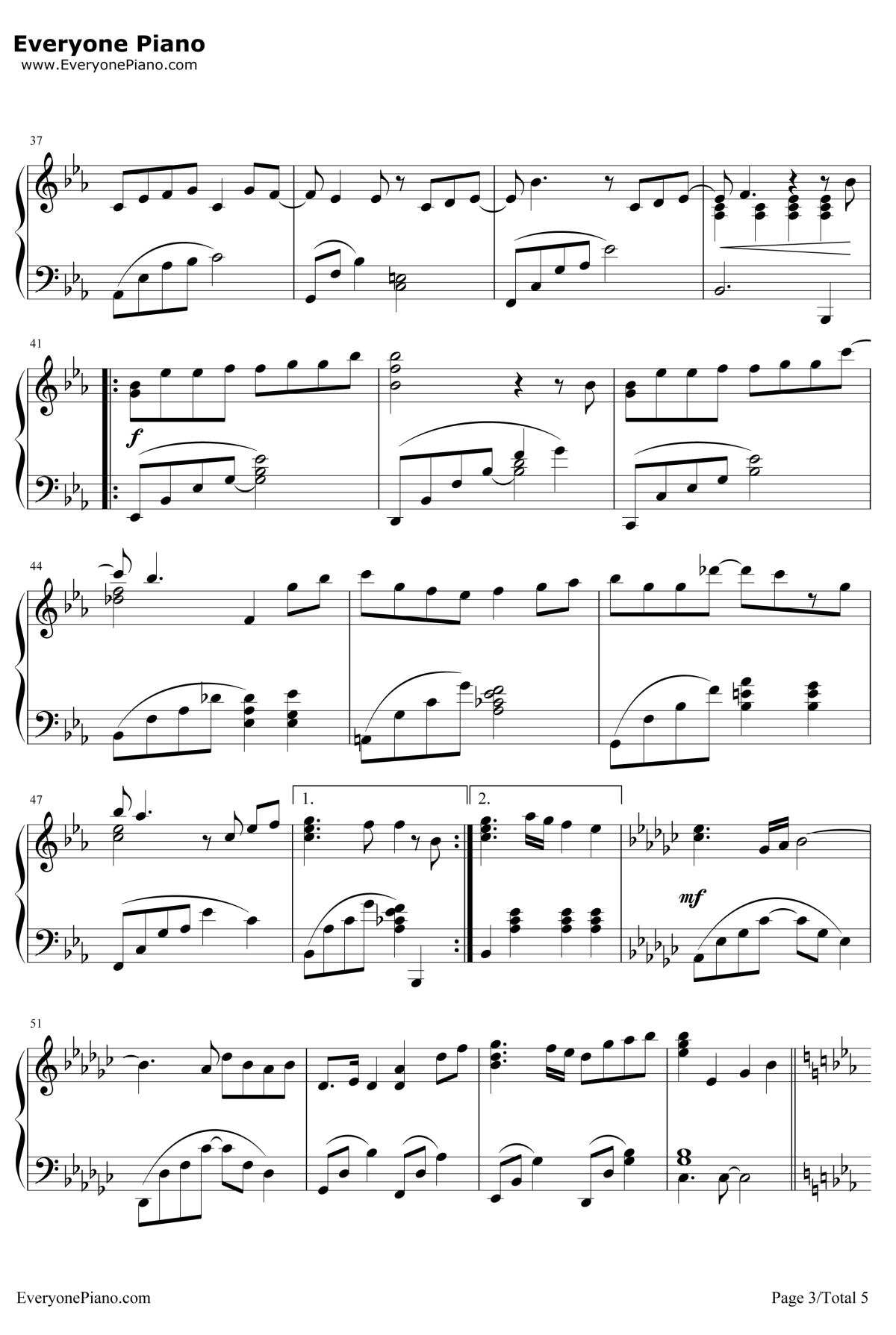 浮生未歇钢琴谱-HITA音频怪物-HITA和音频怪物3