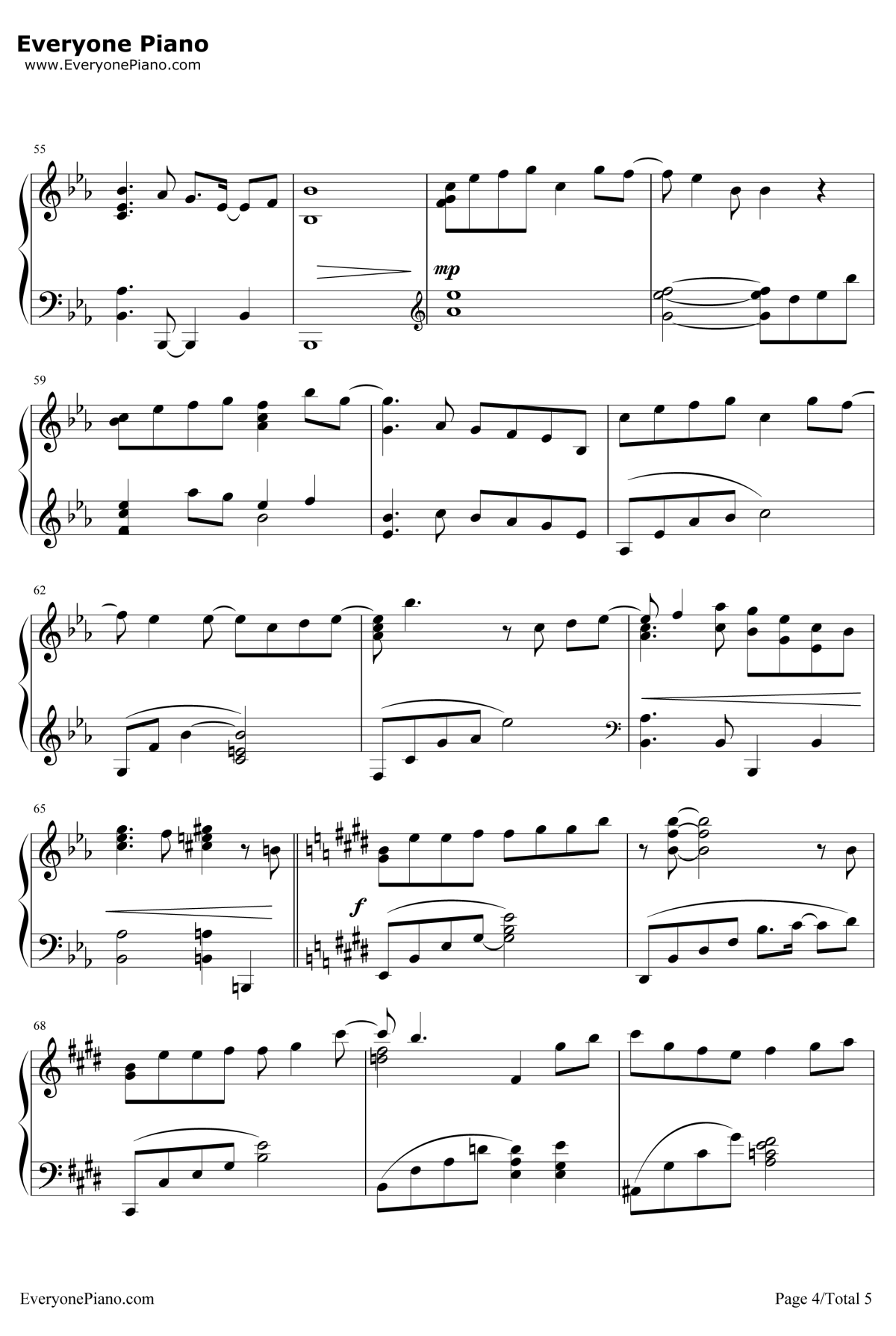 浮生未歇钢琴谱-HITA音频怪物-HITA和音频怪物4