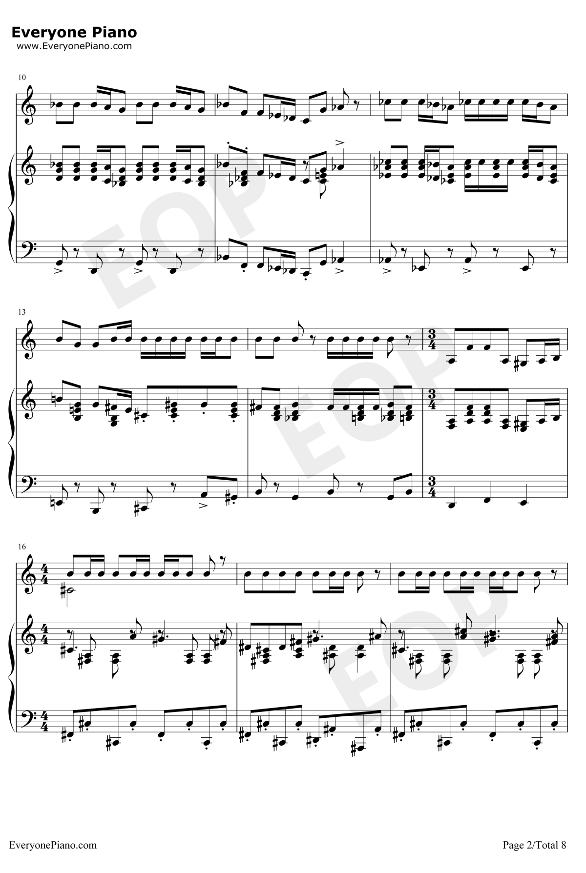 This Is Halloween钢琴谱-DannyElfman-圣诞夜惊魂OST2