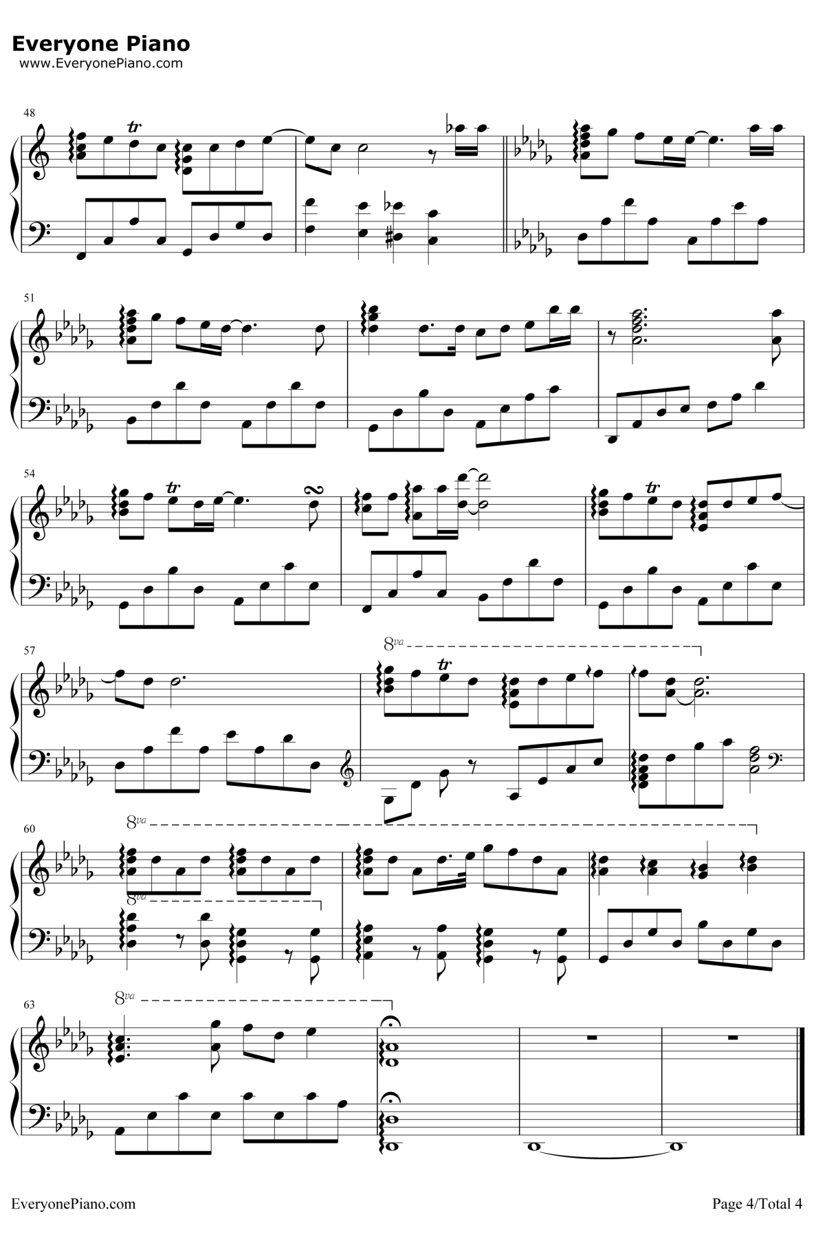 Sentimental Steps钢琴谱-μ's-LoveLive插曲4