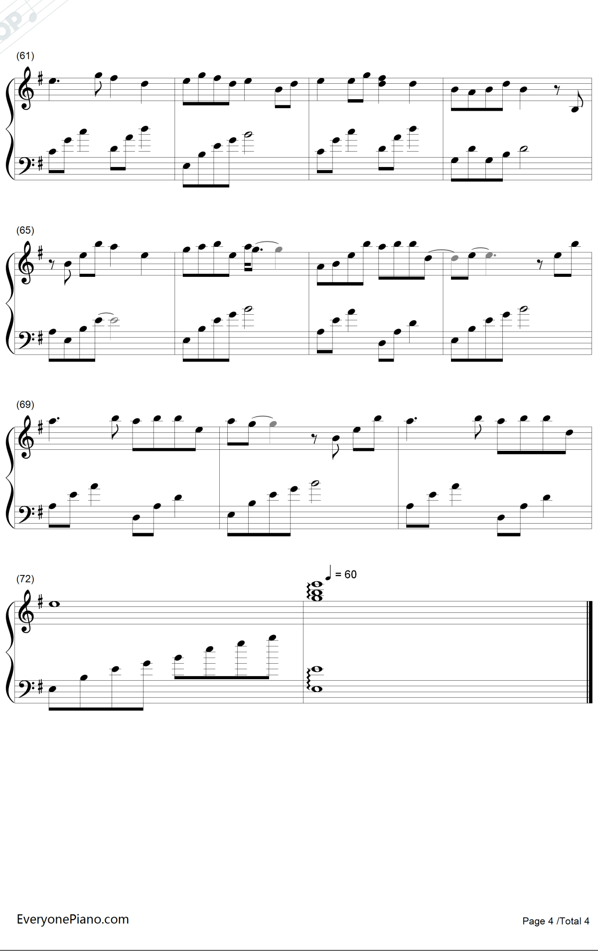 枫思秋月钢琴谱 -赵海洋4