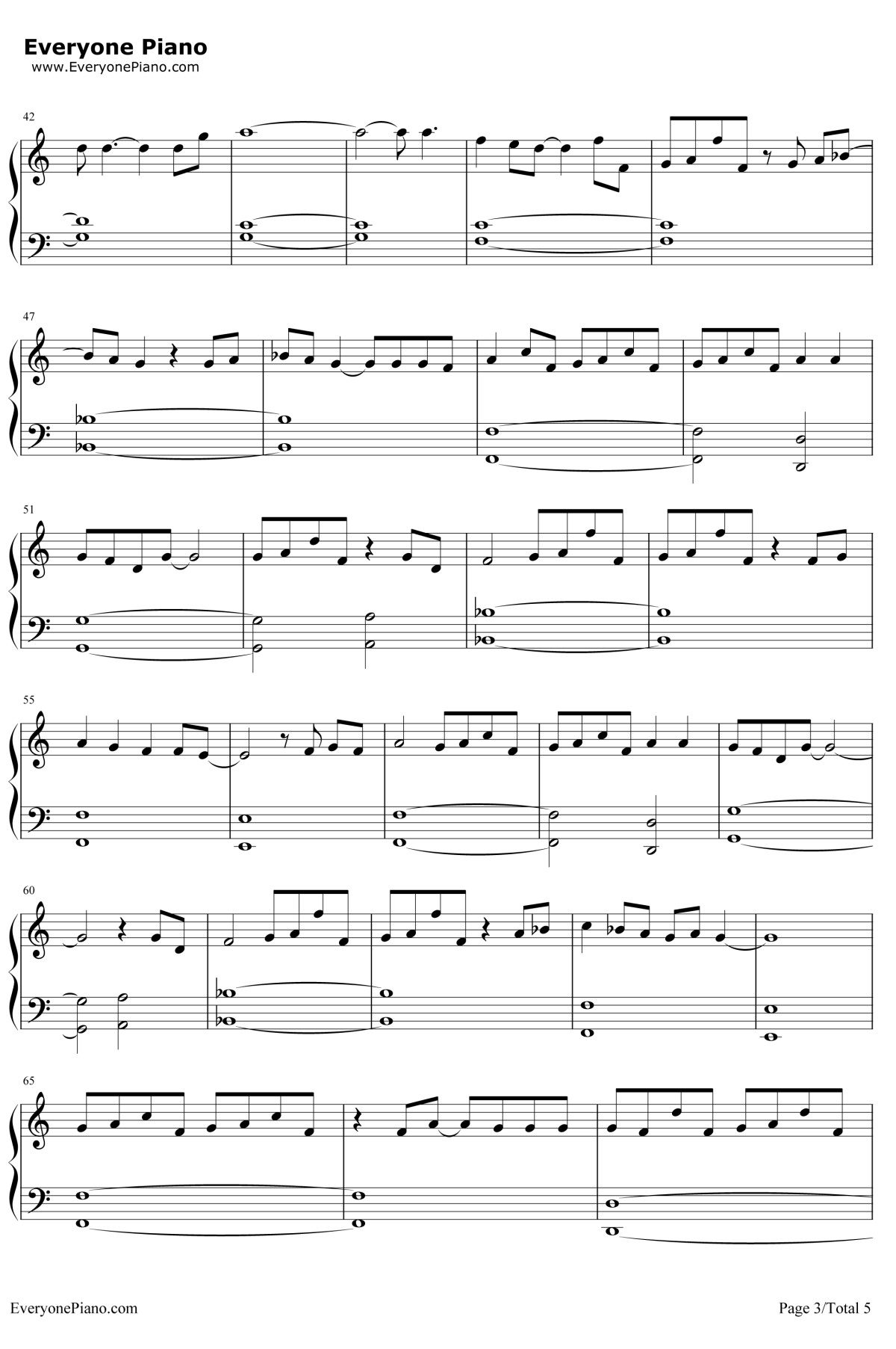 Hypnotised钢琴谱-Coldplay3