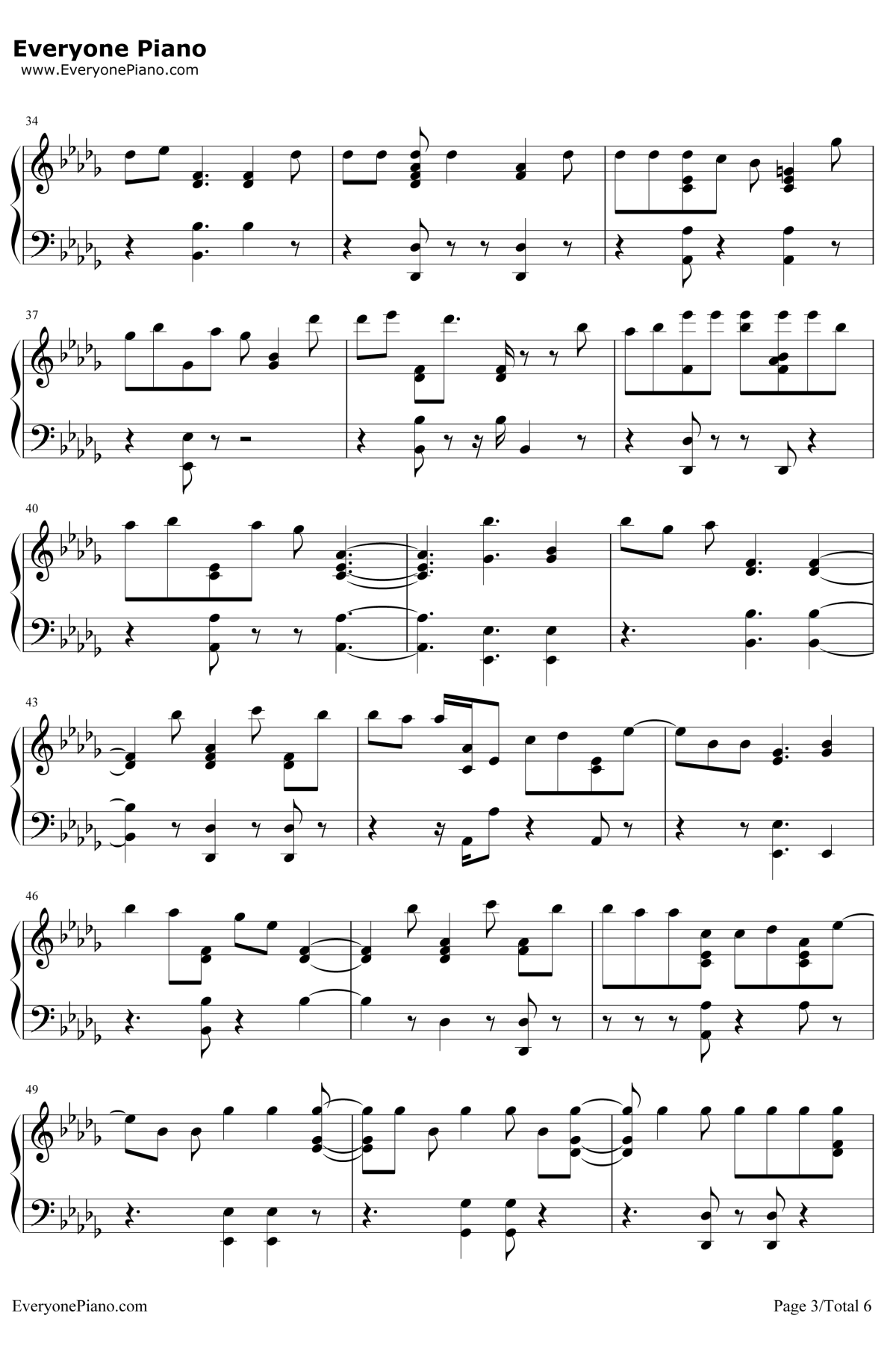 Love So Soft钢琴谱-KellyClarkson3