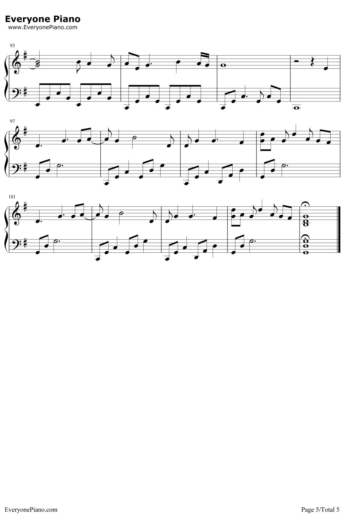 How To Play God Bless The Broken Road On Guitar Bless the Broken Road钢琴谱-RascalFlatts-乐手网