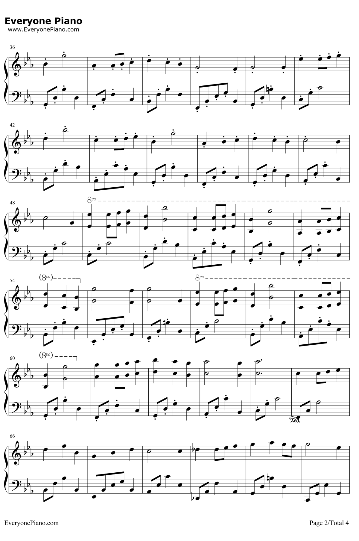 Town of Windmill钢琴谱 -a_hisa2