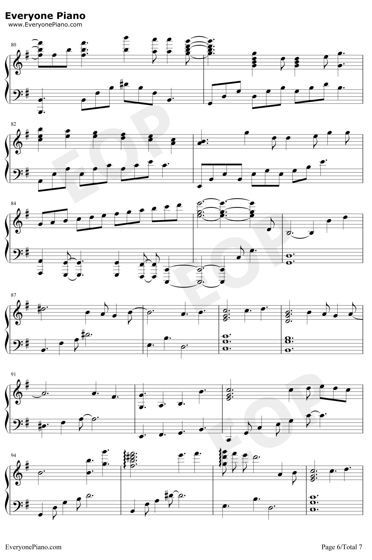 Shape of You钢琴谱-EdSheeran-版6