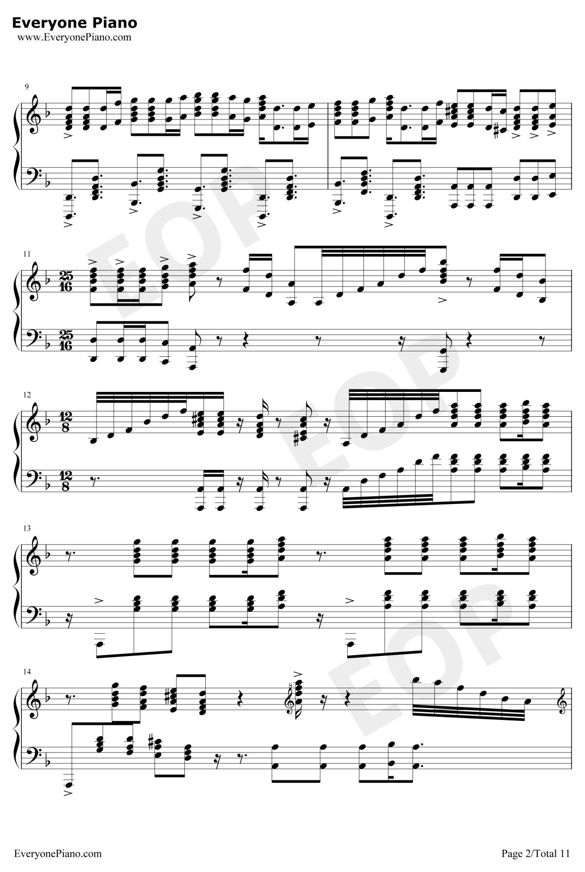 Hesa Pirate钢琴谱-KlausBadeltHansZimmer-完美版-加勒比海盗2