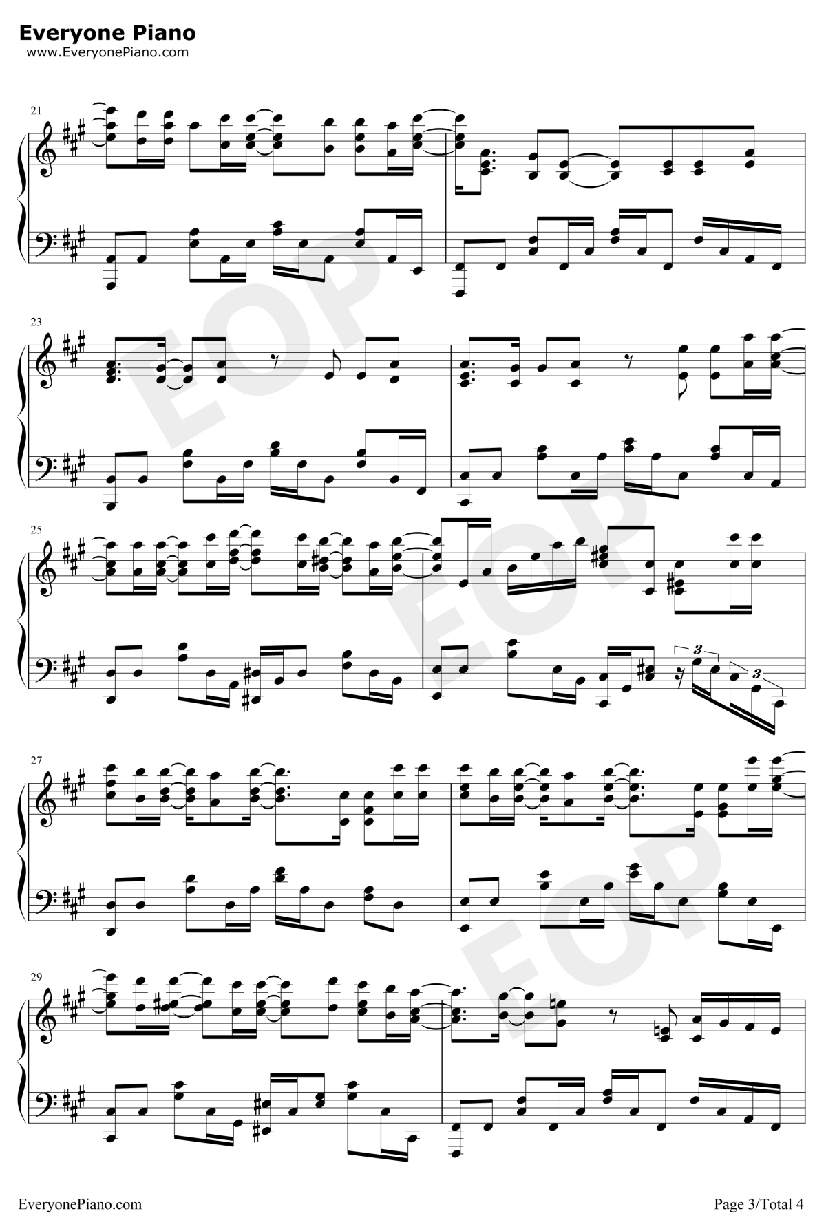 あたしが隣にいるうちに钢琴谱-藤川千爱-盾之勇者成名录ED3